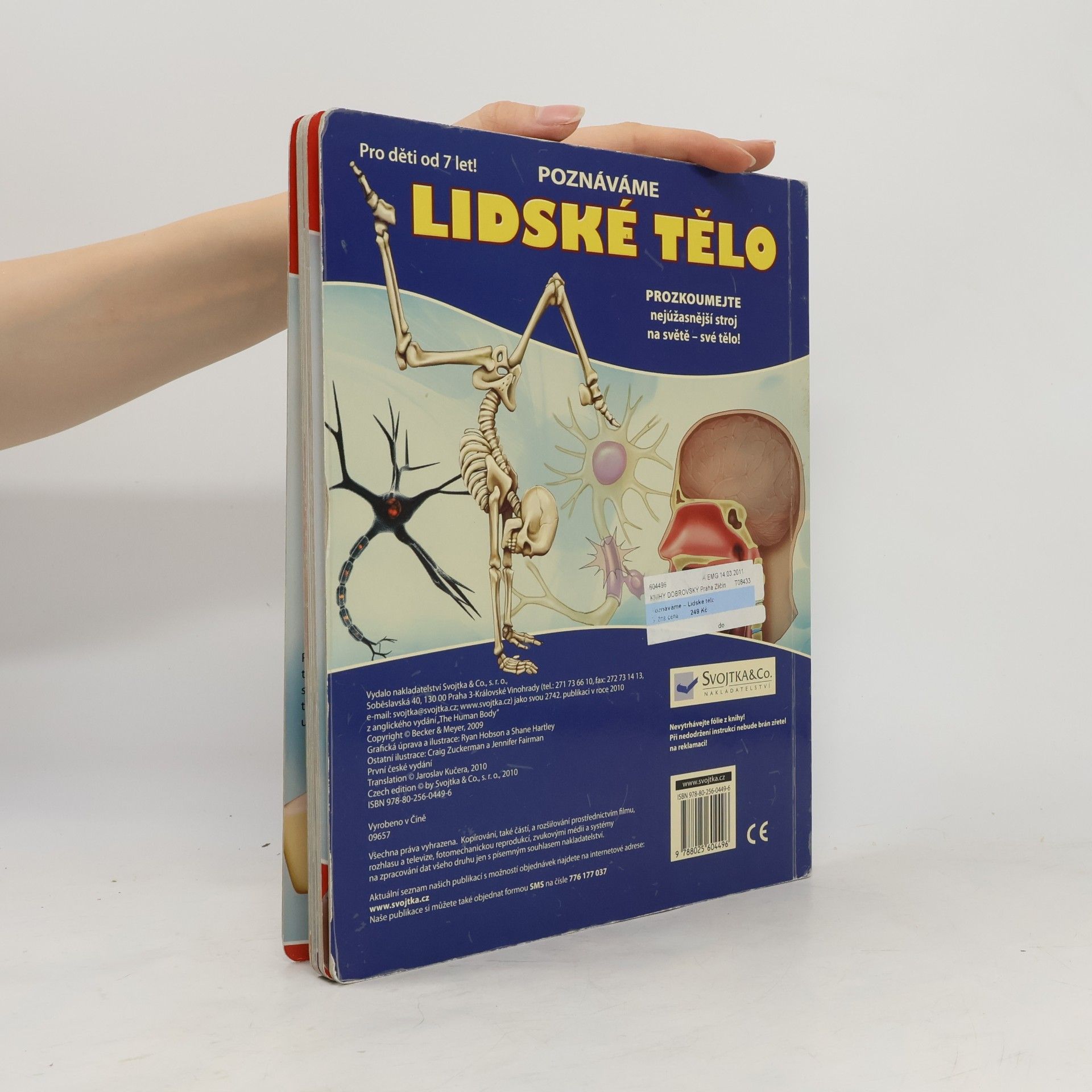 Luann Colombo Poznáváme lidské tělo. Prozkoumejte nejúžasnější stroj na světě - své tělo!