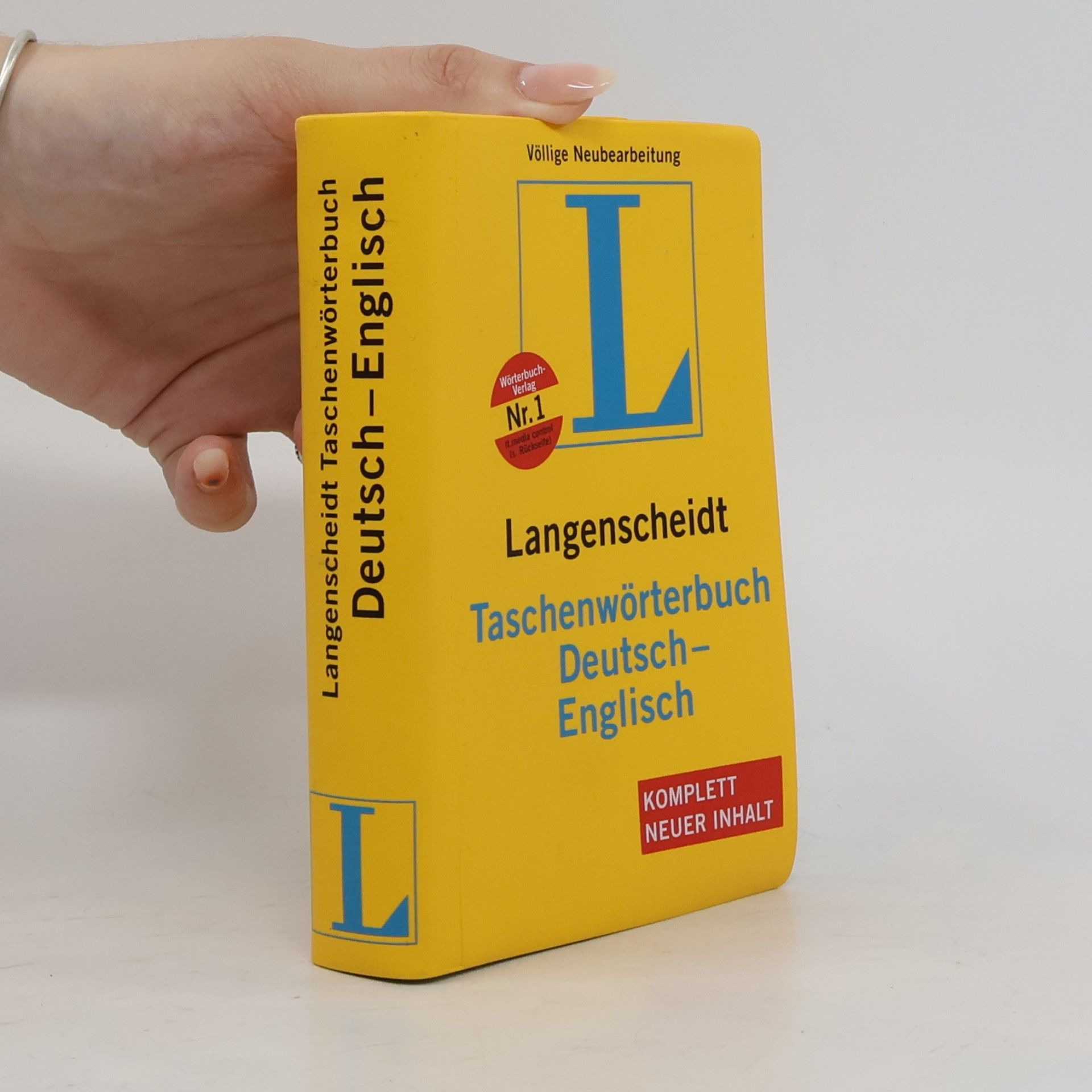 Langenscheidt, Taschenwörterbuch Deutsch-Englisch