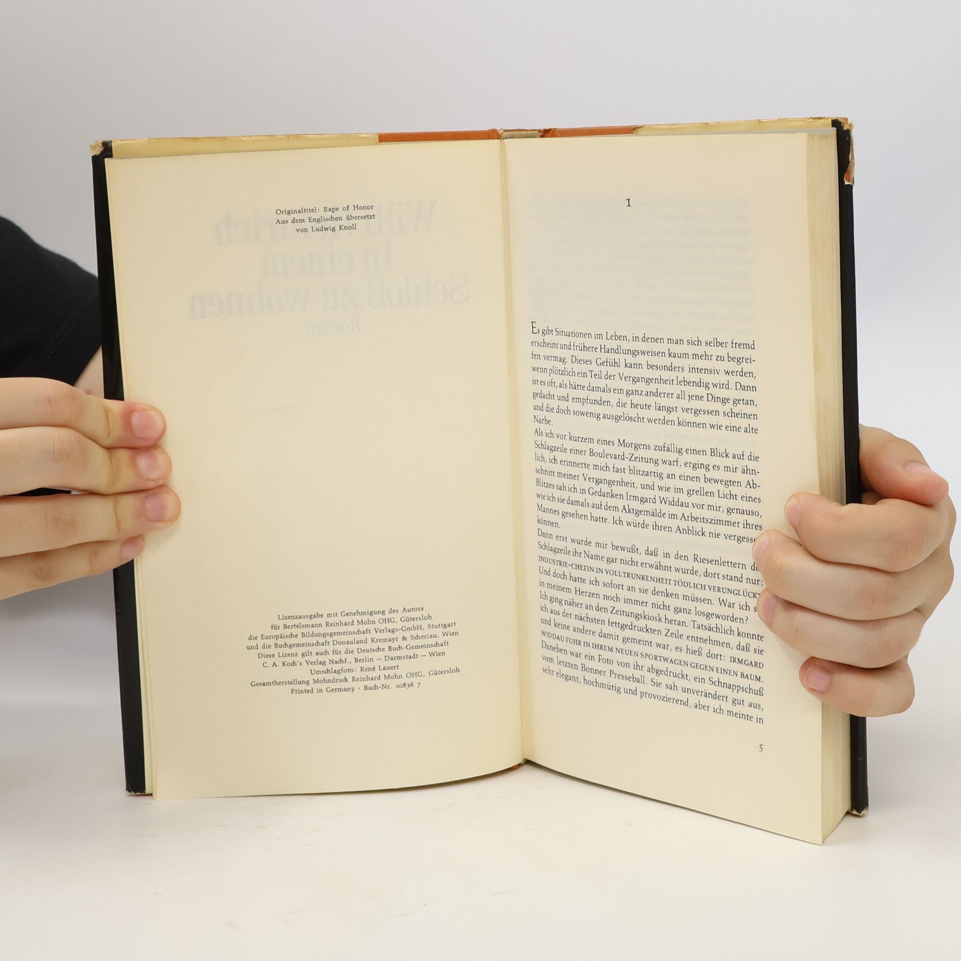 Willi Heinrich In einem Schloß zu wohnen