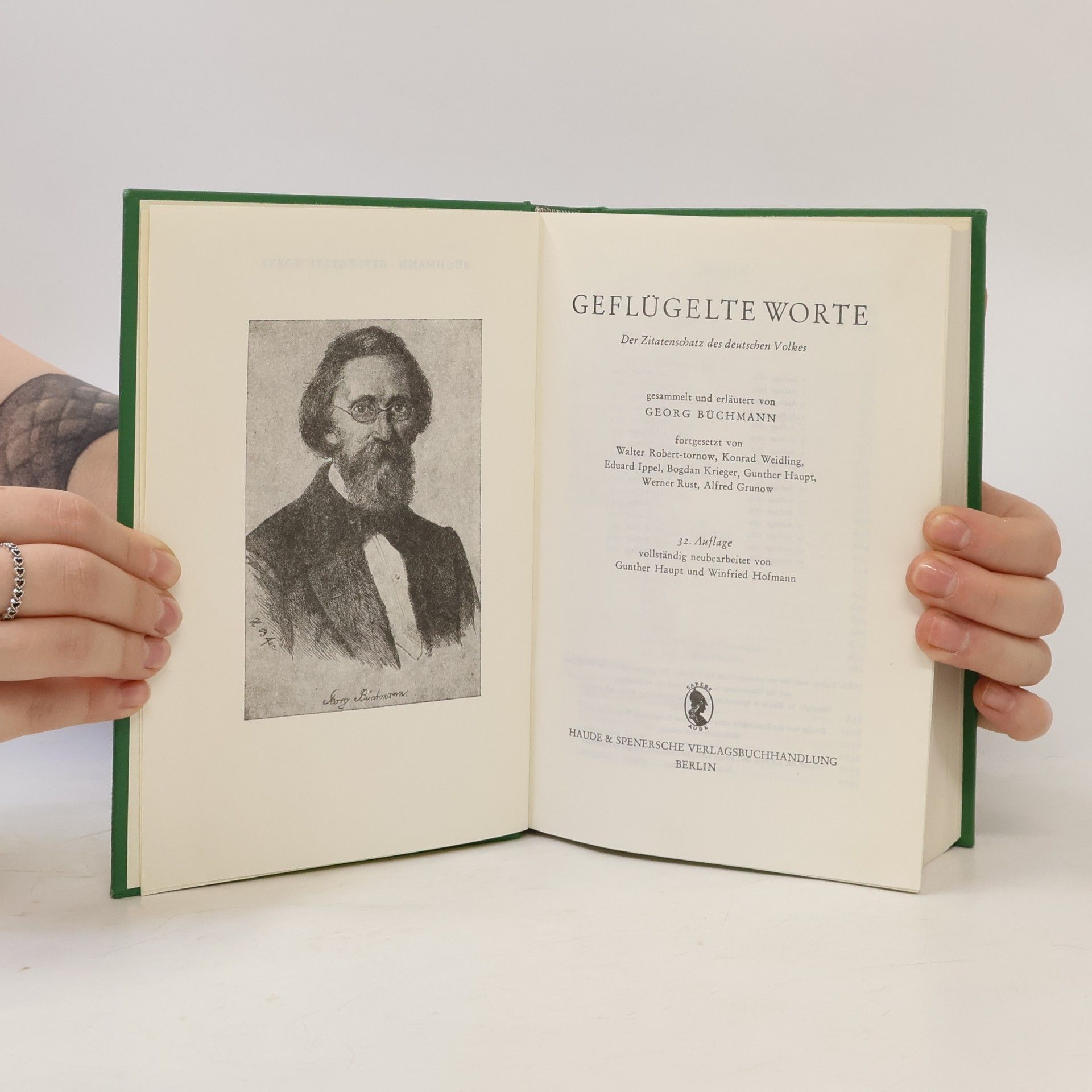 Georg Büchmann Geflugelte Worte