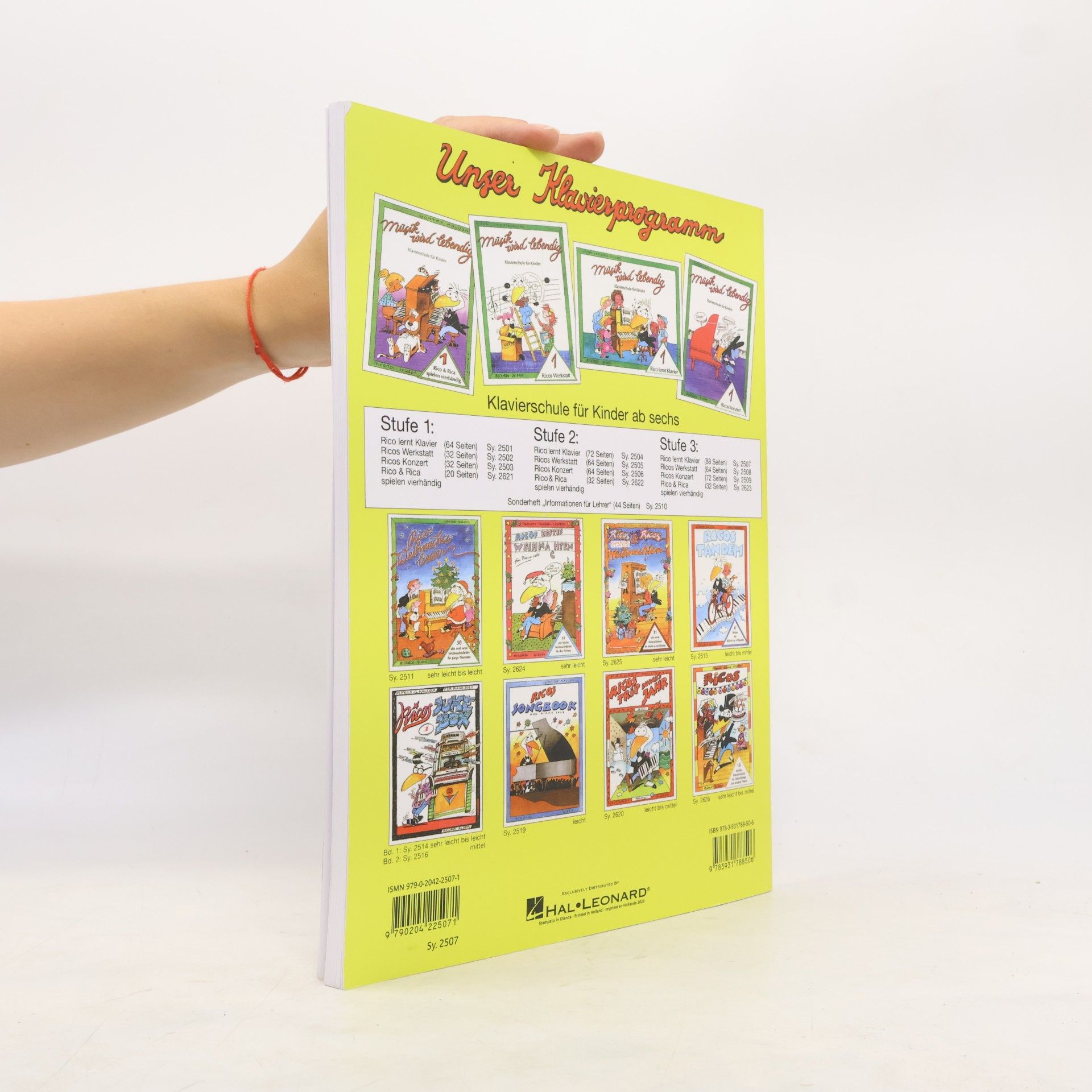 Various authors Müsik wird lebendig. Klavierschule für Kinder