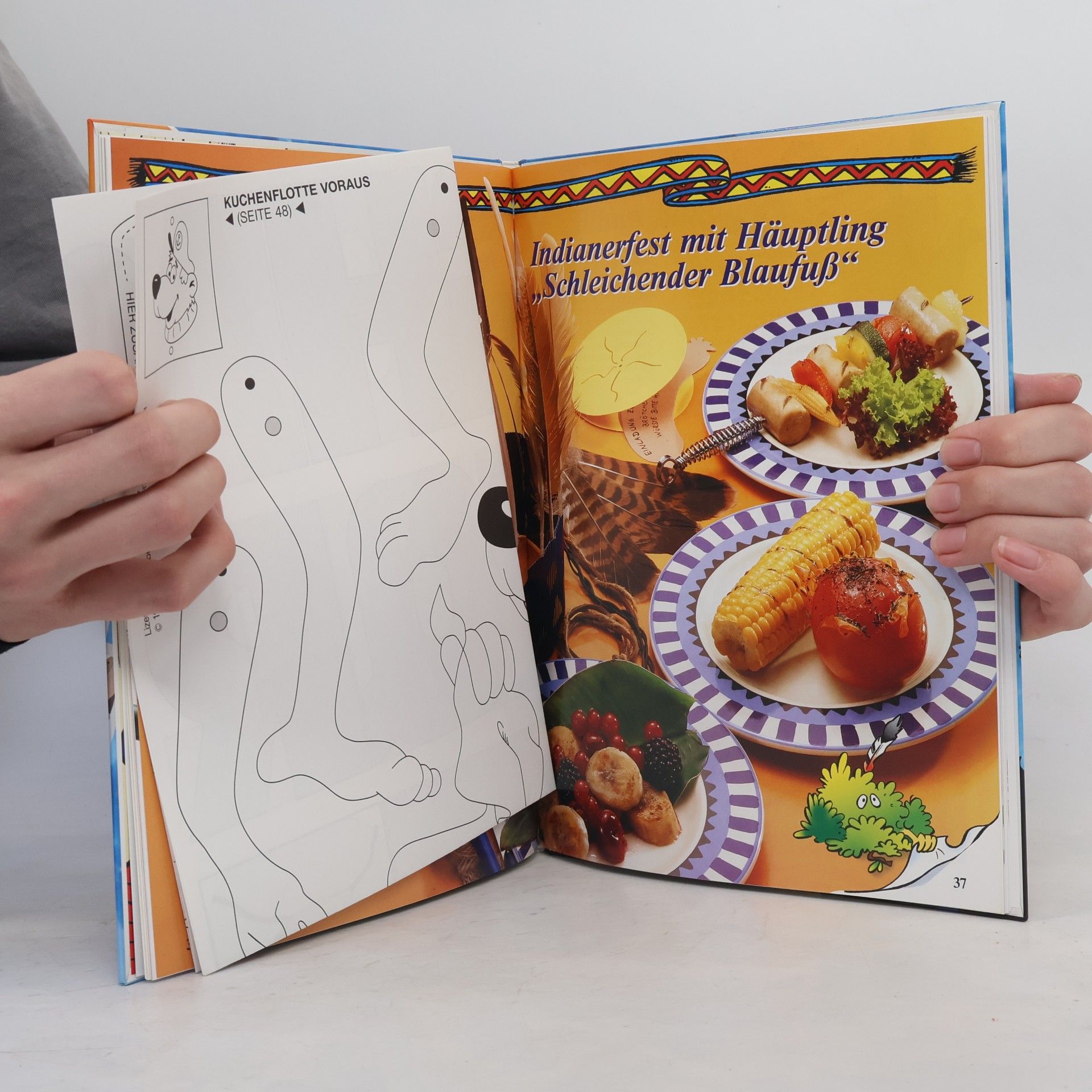 Autorenkollektiv Käpt'n Blaubär. Flunkerparty Kochspielbuch
