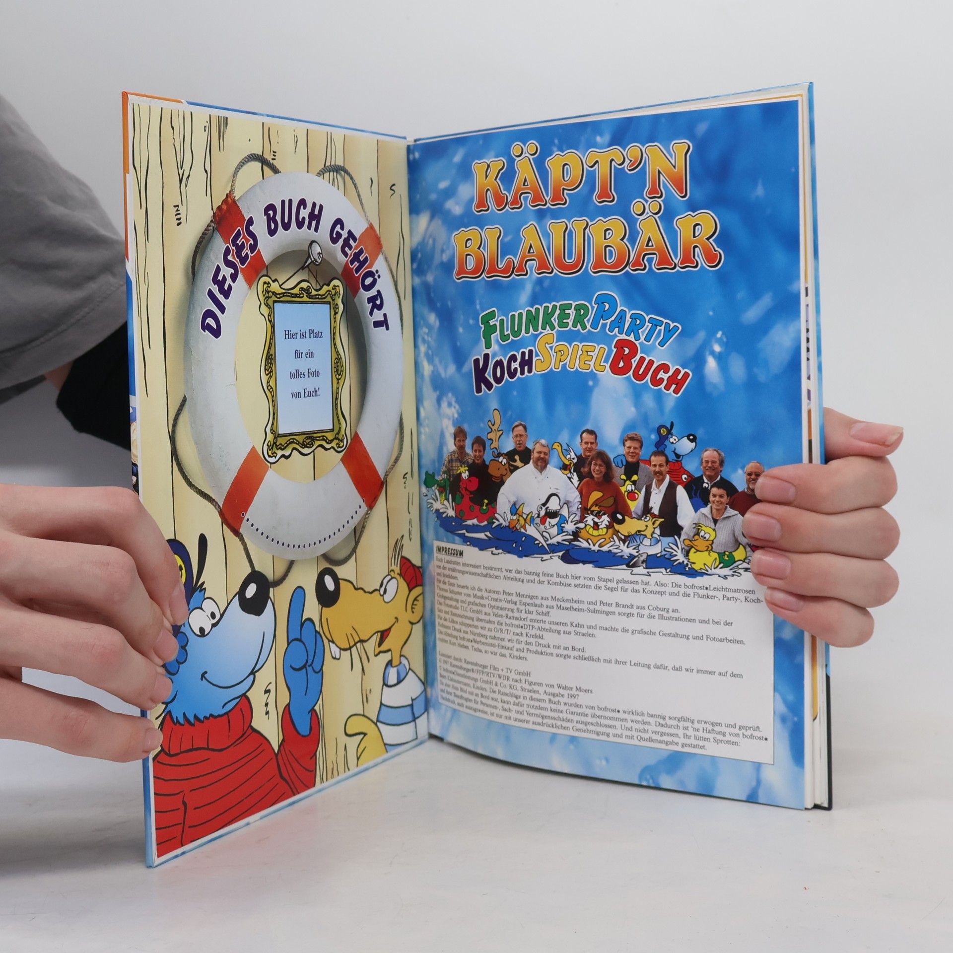 Autorenkollektiv Käpt'n Blaubär. Flunkerparty Kochspielbuch