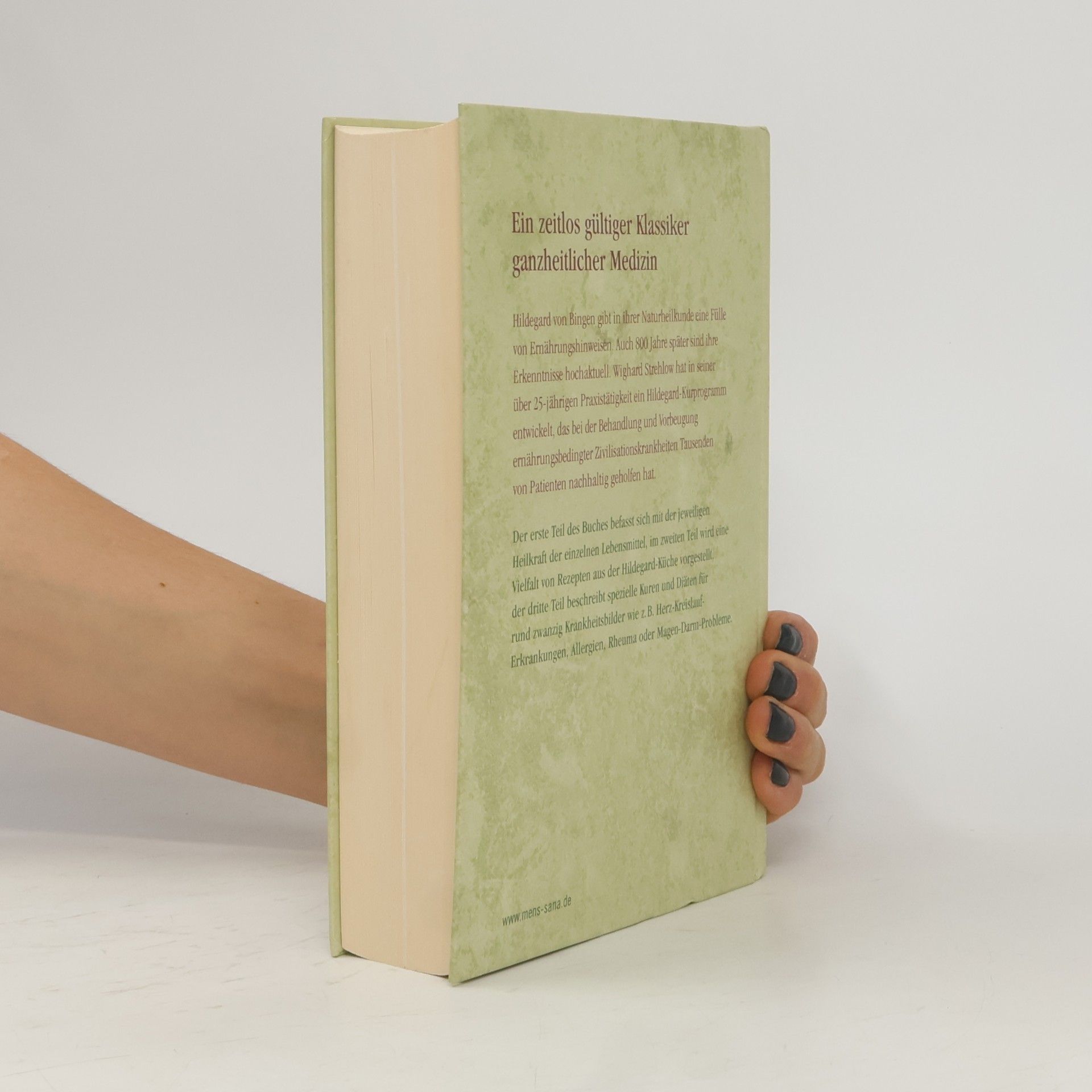 Wighard Strehlow Die Ernährungstherapie der Hildegard von Bingen