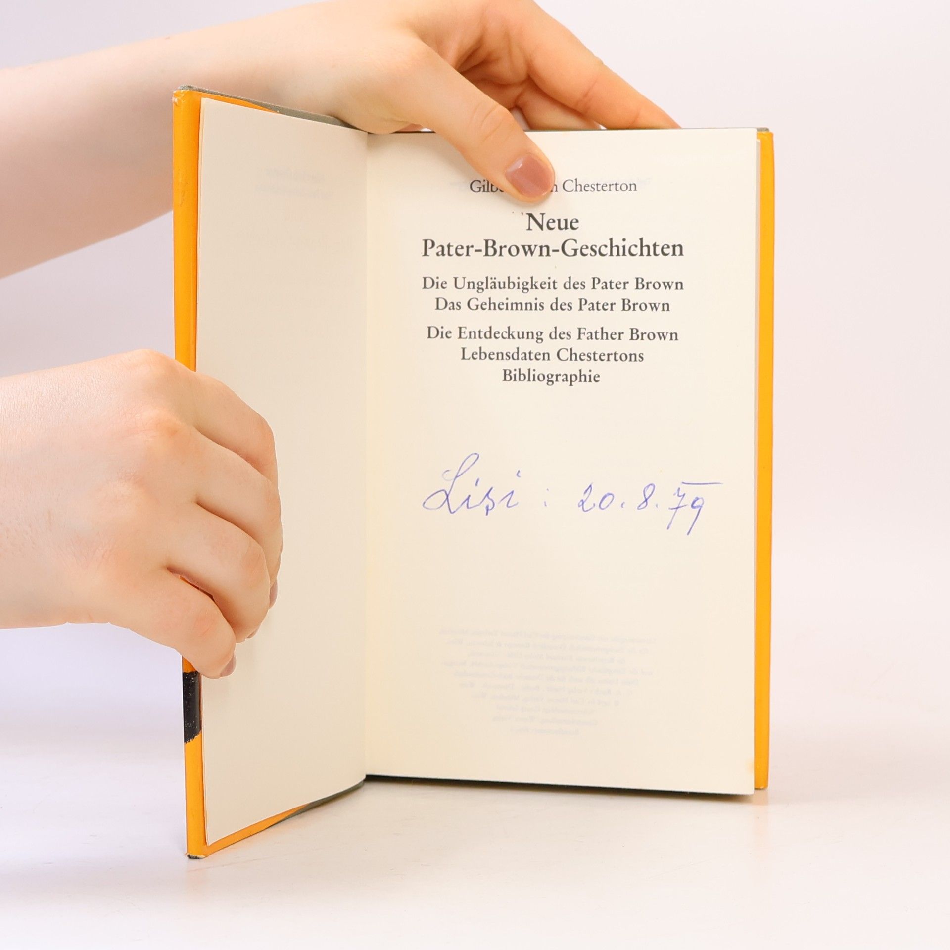 G. K. Chesterton Neue Pater-Brown-Geschichten