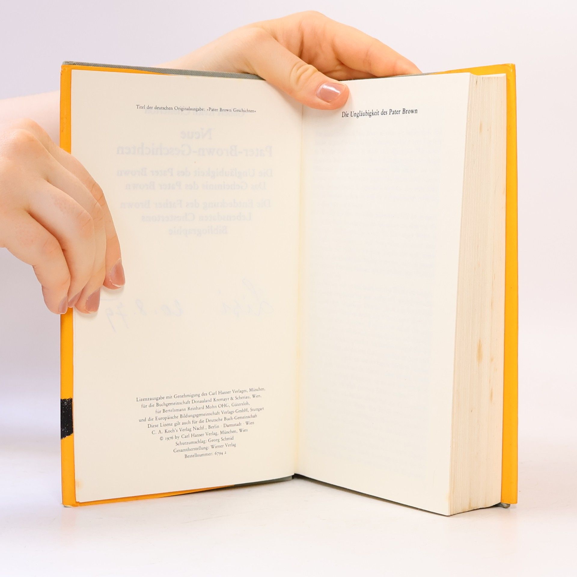 G. K. Chesterton Neue Pater-Brown-Geschichten