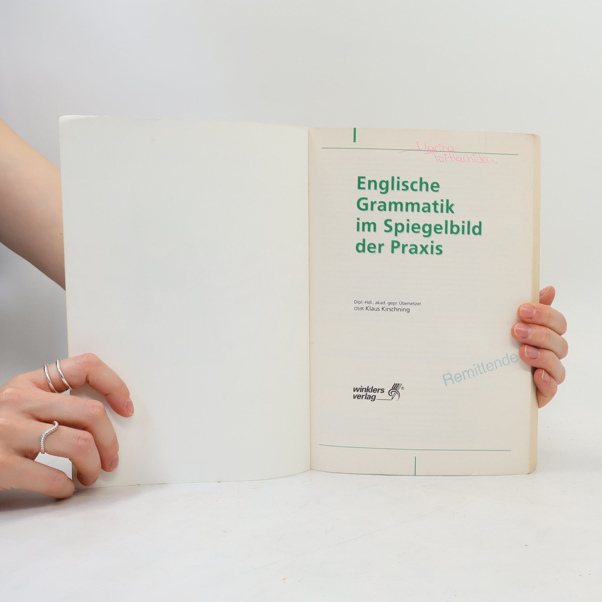 Englische Grammatik im Spiegelbild der Praxis
