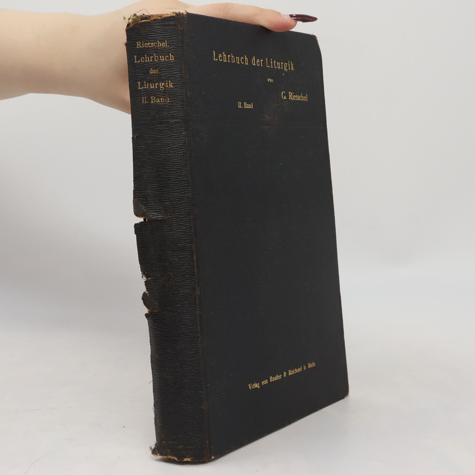 Lehrbuch der Liturgik II.