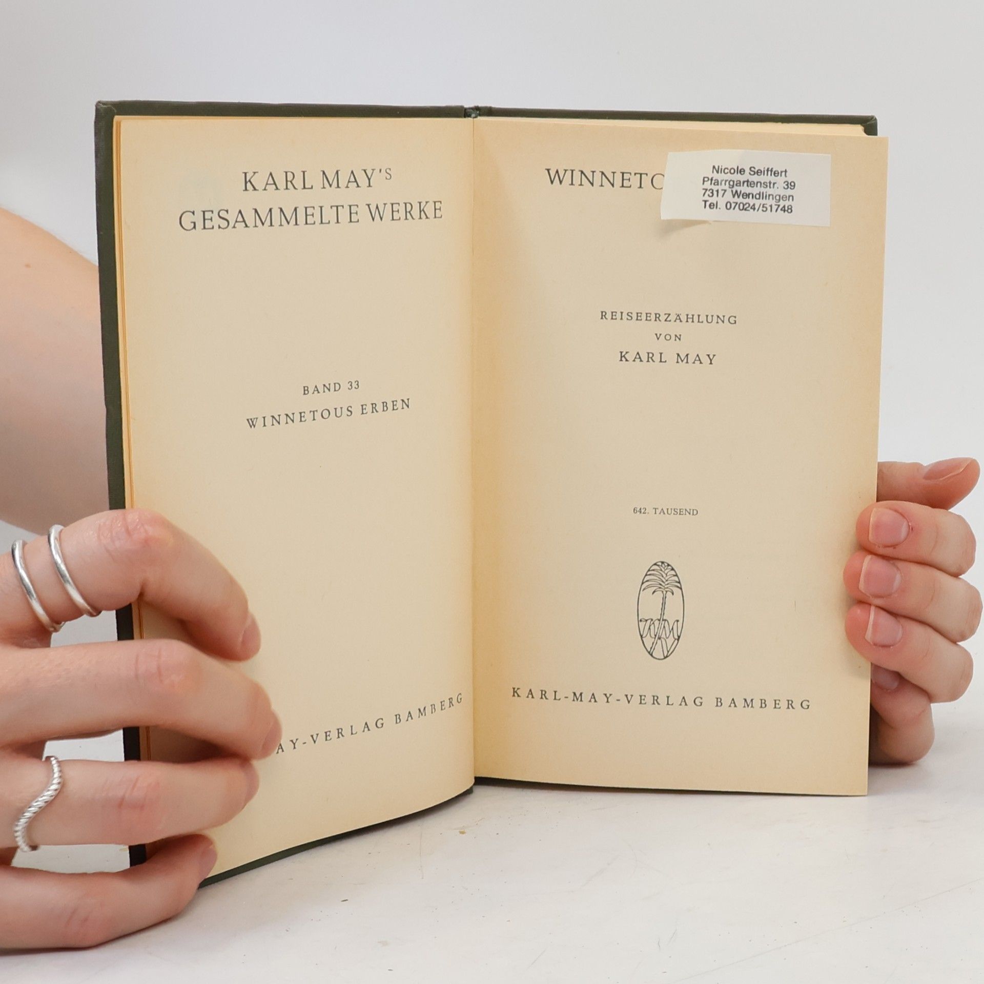 Karl May Winnetous Erben