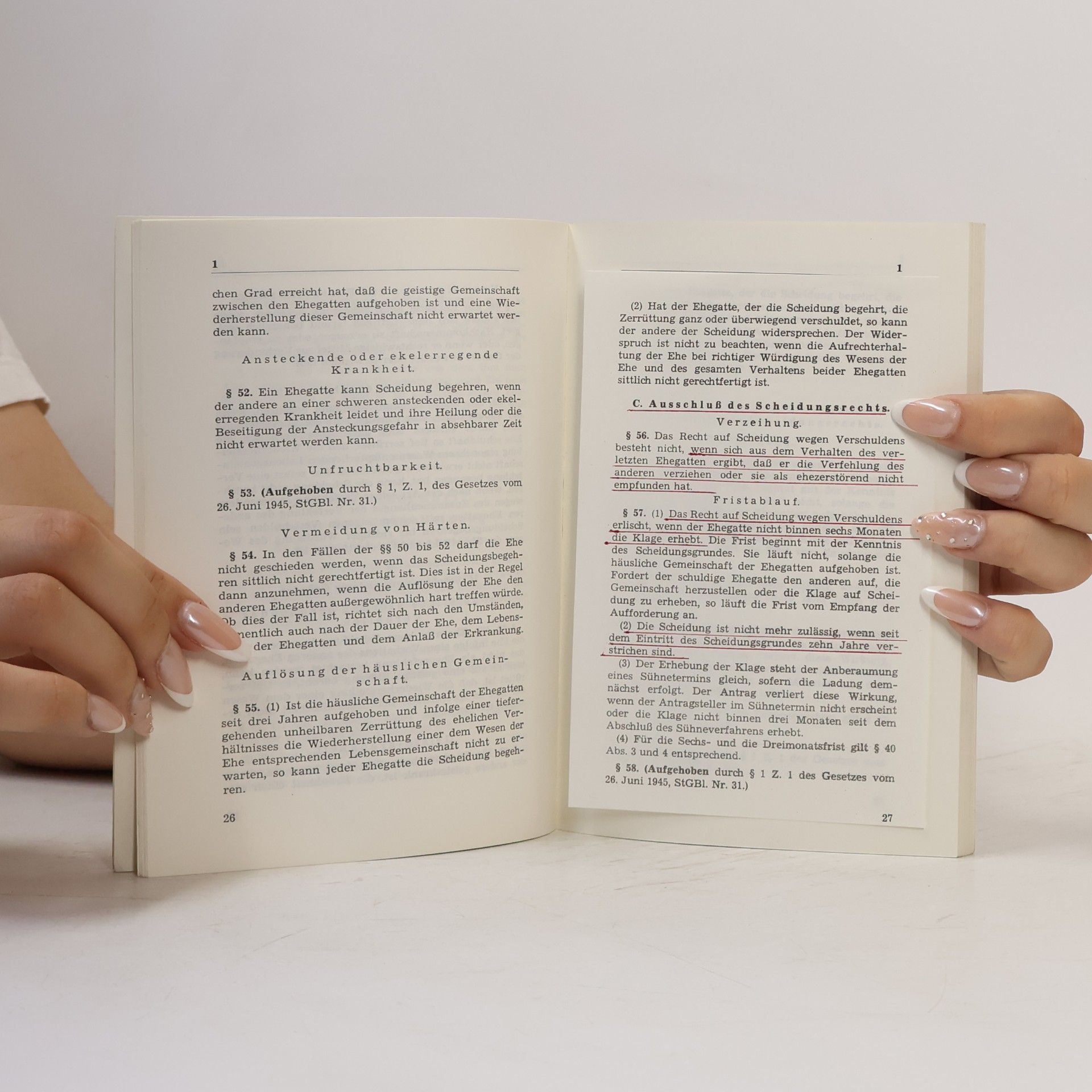 Autorenkollektiv Juridica Textausgaben. Ehegesetz