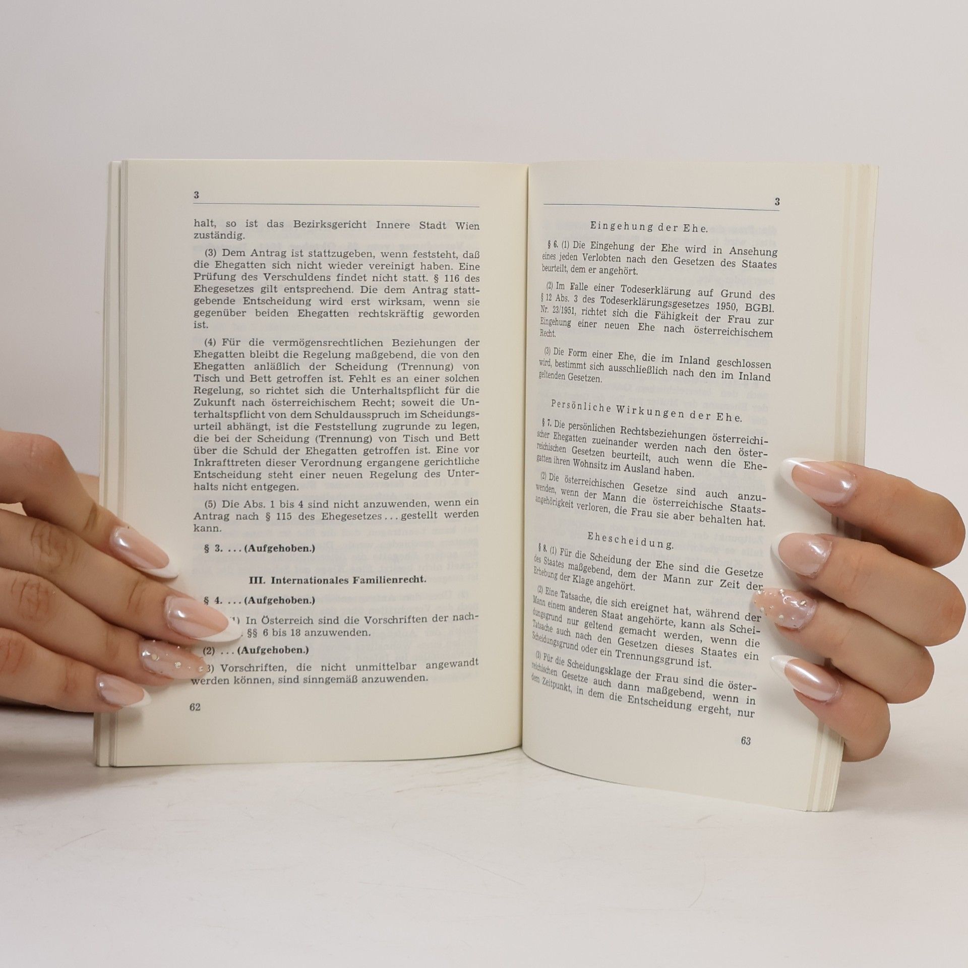 Autorenkollektiv Juridica Textausgaben. Ehegesetz