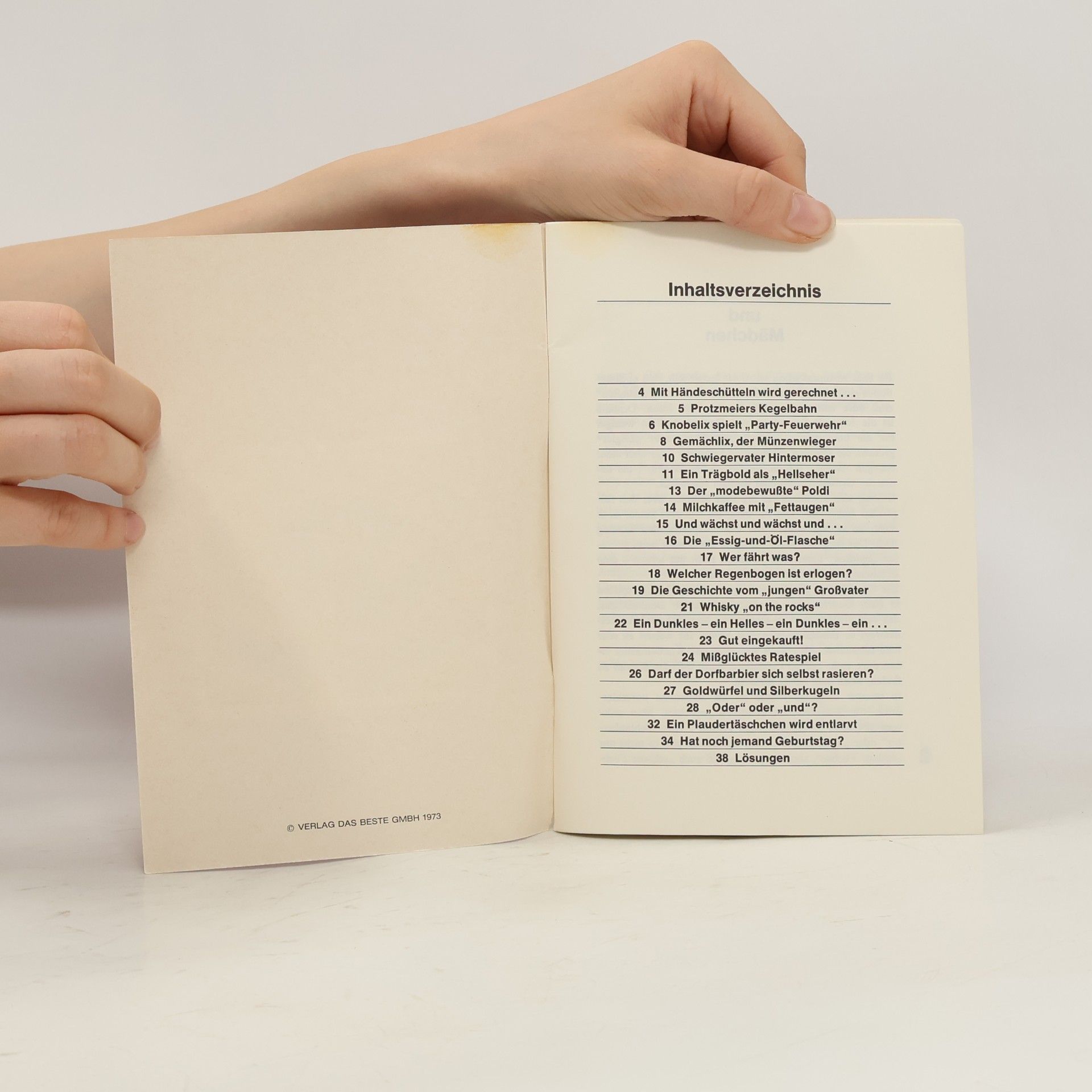 Autorenkollektiv Wer kann schnell und richtig denken?