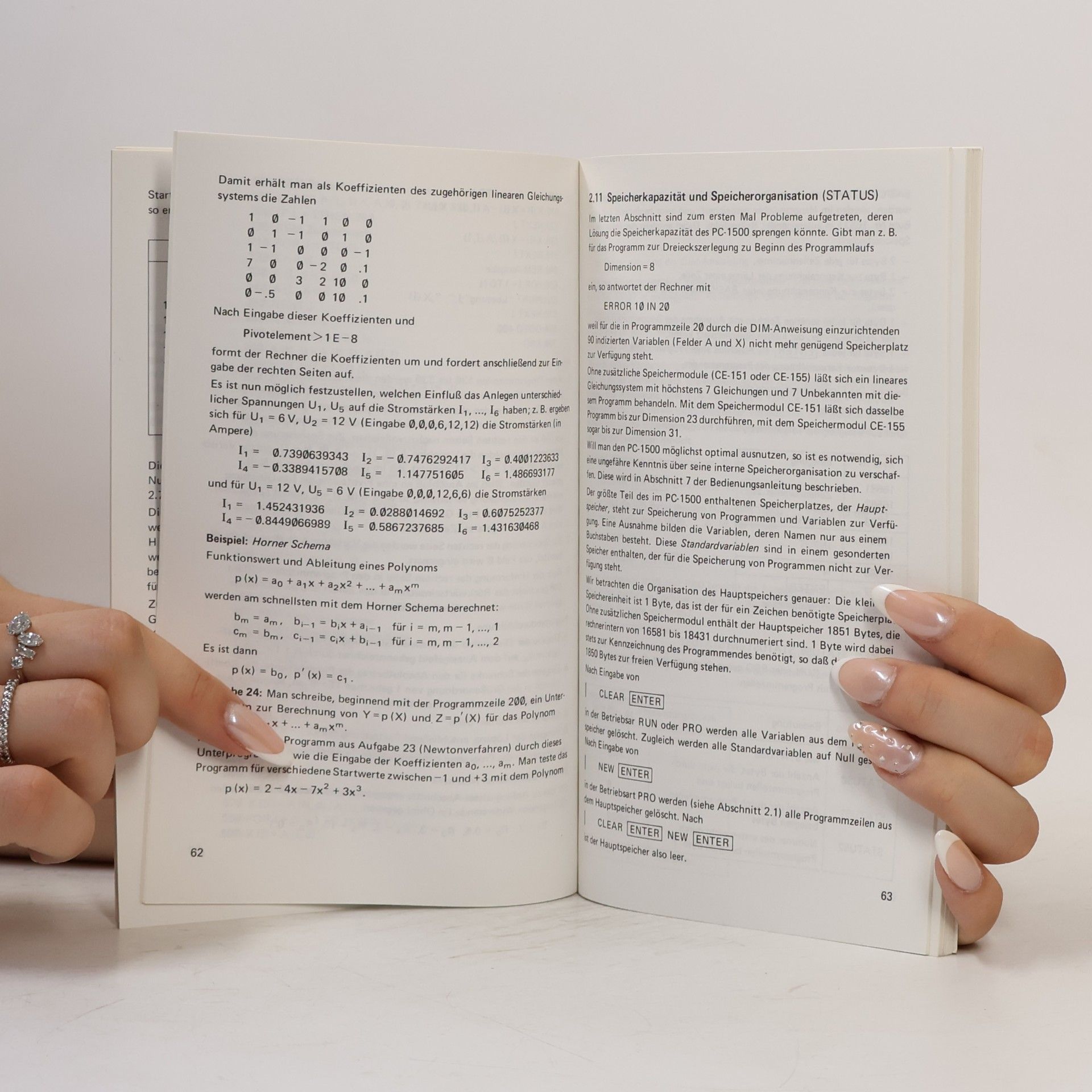 Claus-Peter Ortlieb Programmieren von Taschenrechnern - 9: Lehr- und Übungsbuch für die Rechner SHARP PC 1500, 1500 A