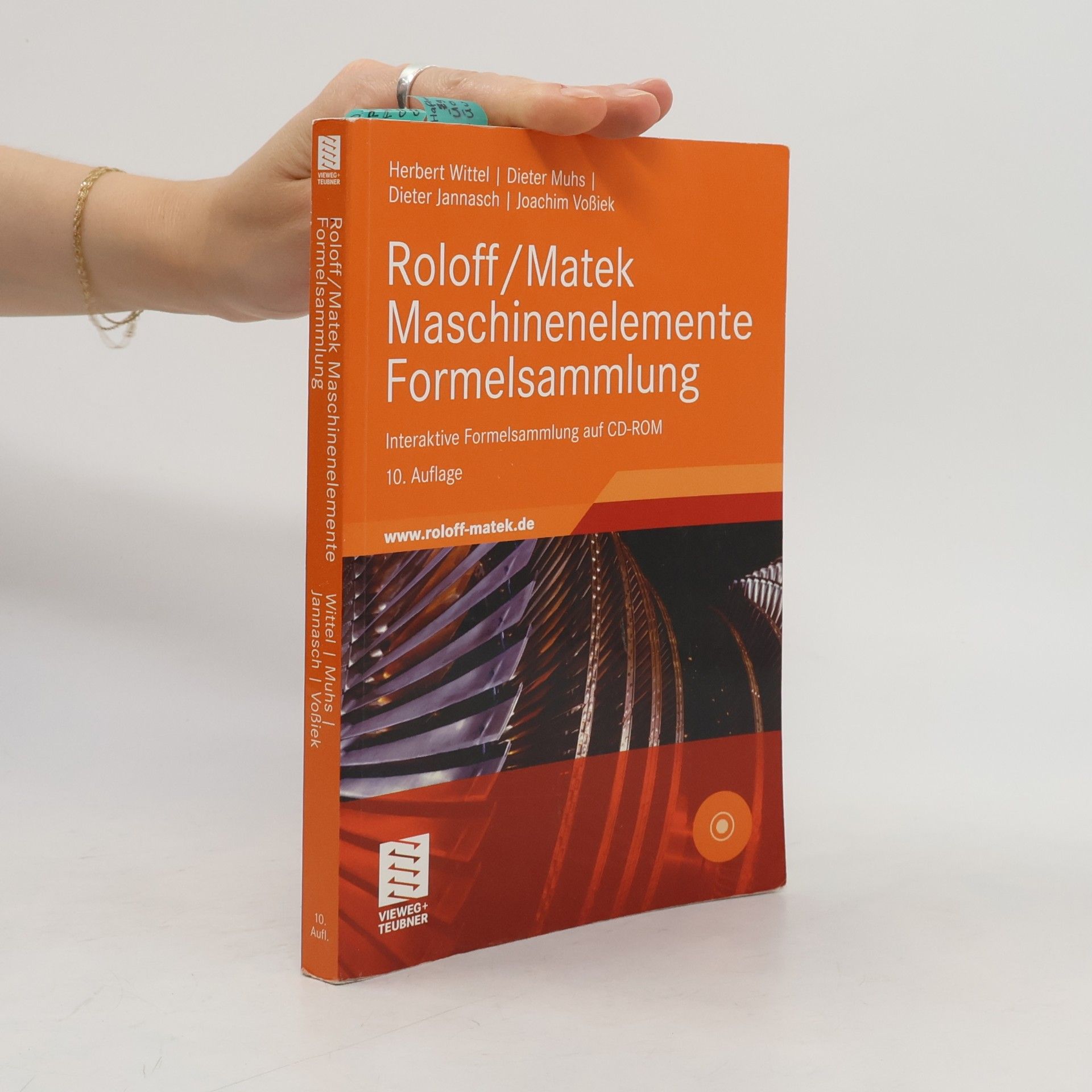 Herbert Wittel Roloff/Matek Maschinenelemente Formelsammlung