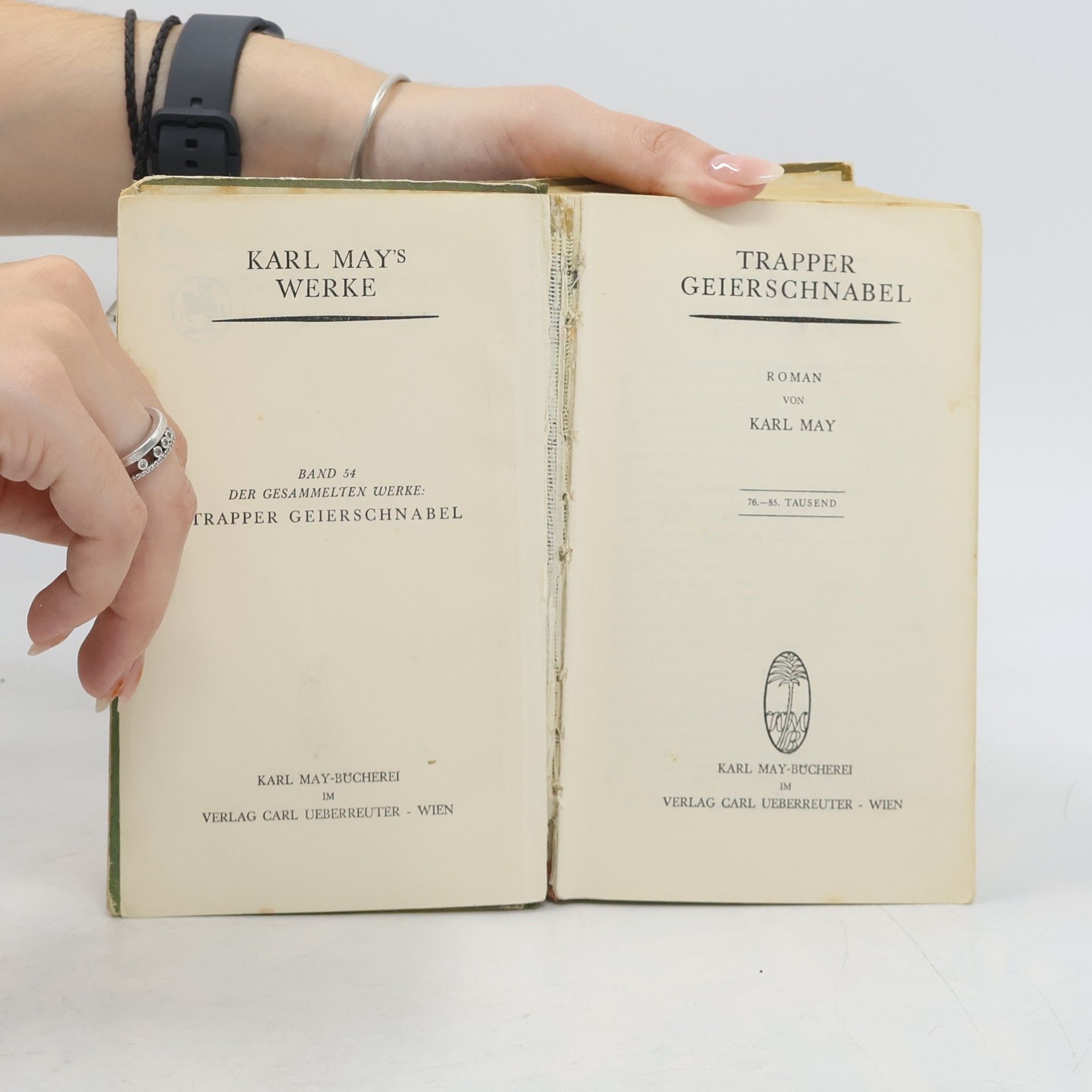 Karl May Trapper Geierschnabel