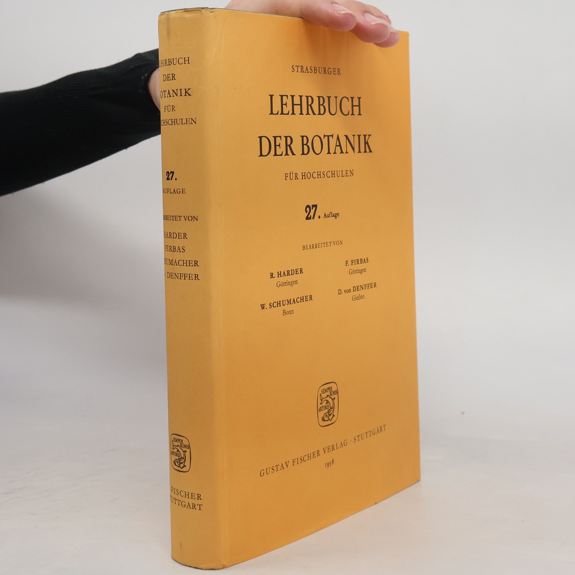 Autorenkollektiv Lehrbuch der Botanik für Hochschulen