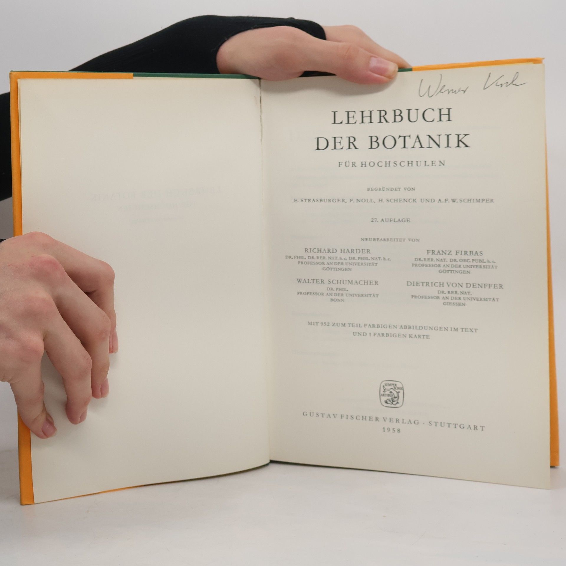 Autorenkollektiv Lehrbuch der Botanik für Hochschulen