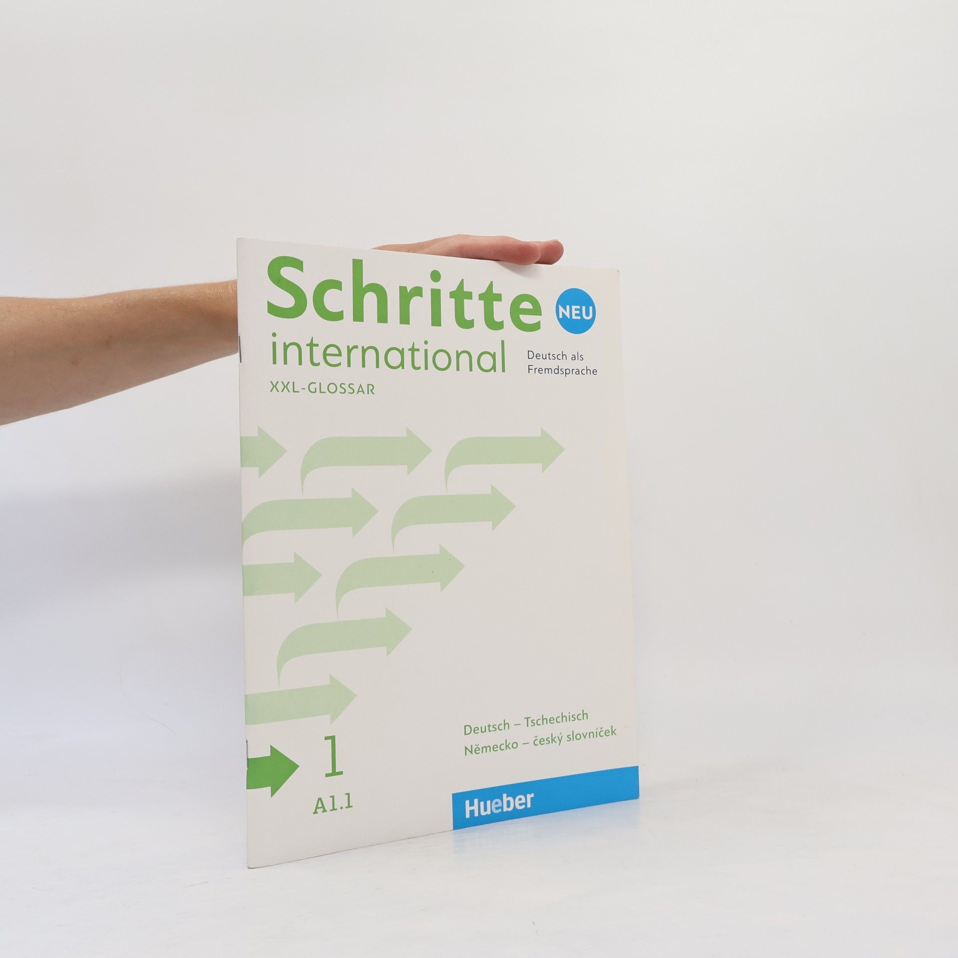 Autorenkollektiv Schritte international 1 neu. Glossar XXL. Deutsch-Tschechisch, Německo-český slovníček. Niveau A1