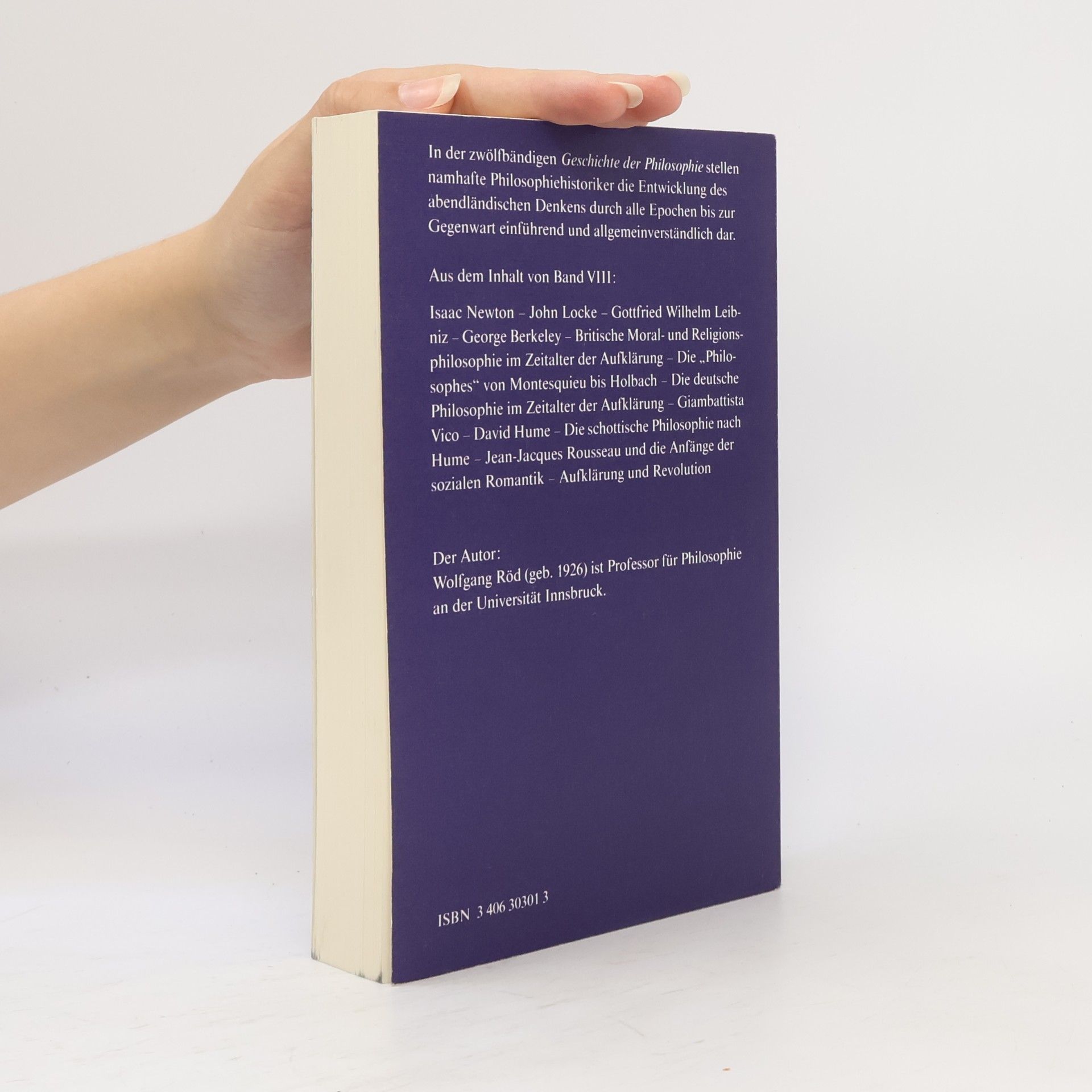 Die Philosophie der Neuzeit