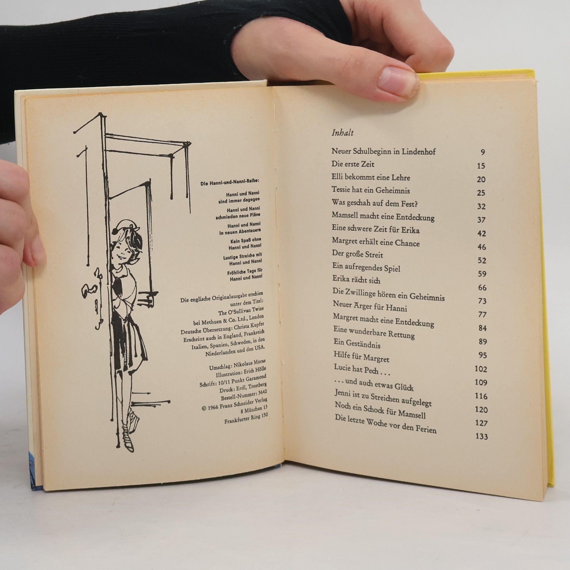 Enid Blyton Hanni und Nanni schmieden neue Pläne