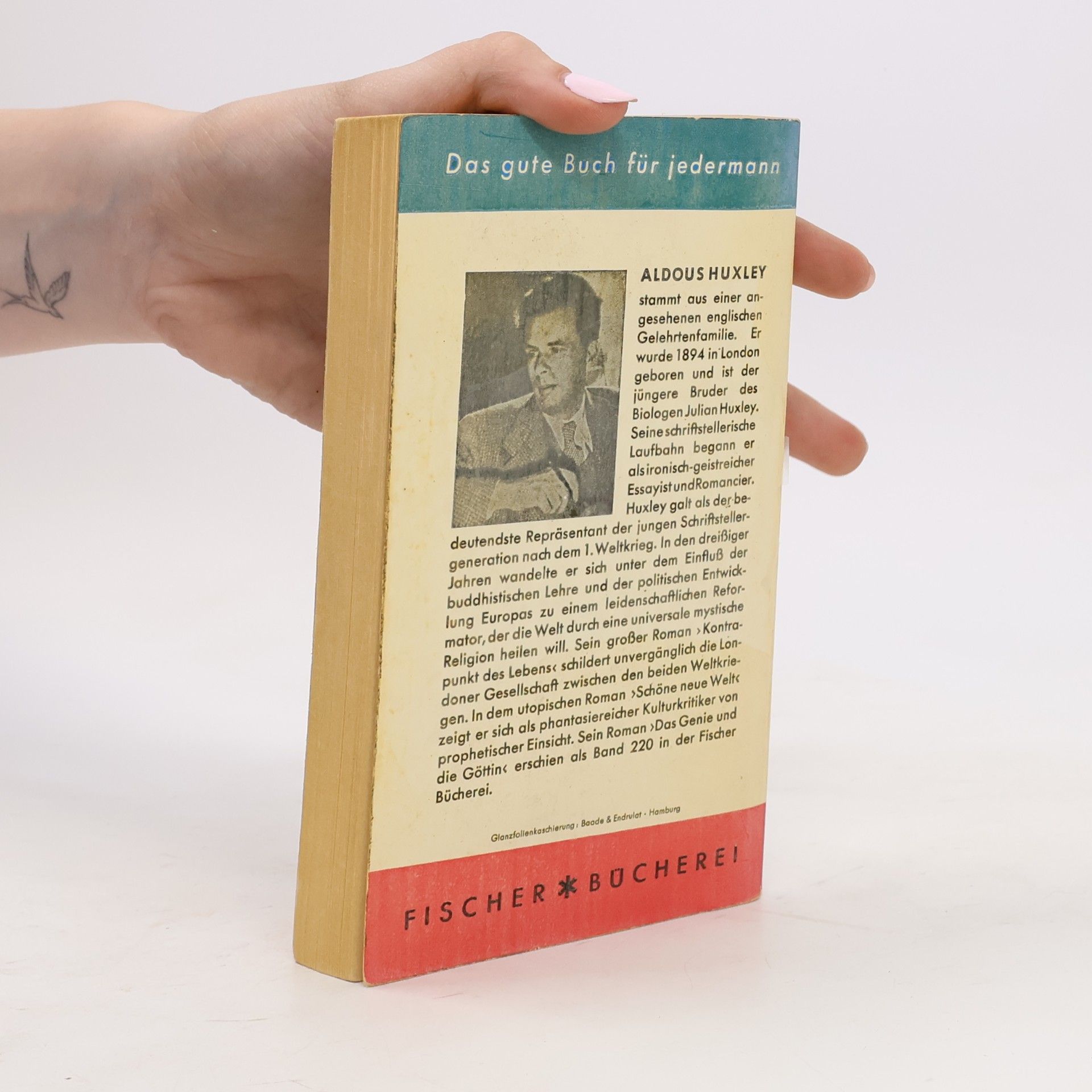 Aldous Huxley Schöne neue Welt