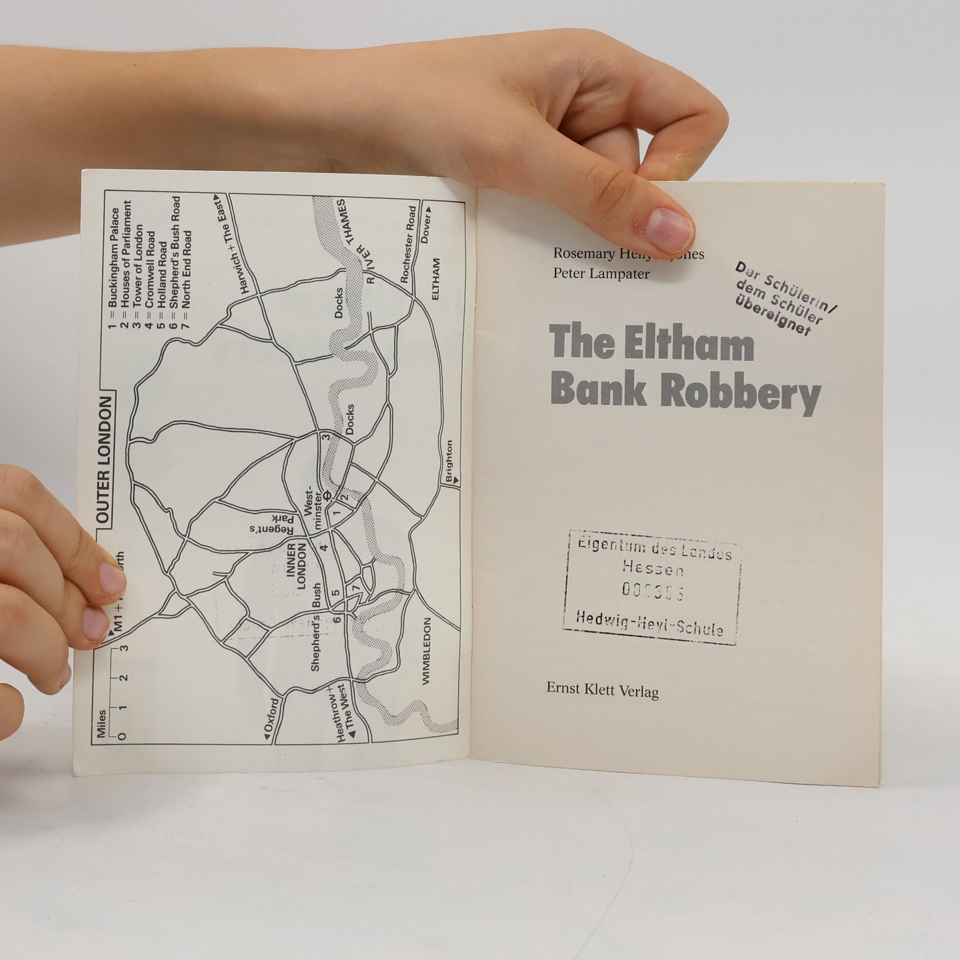 Rosemary Hellyer-Jones English Readers - 3: The Eltham Bank Robbery