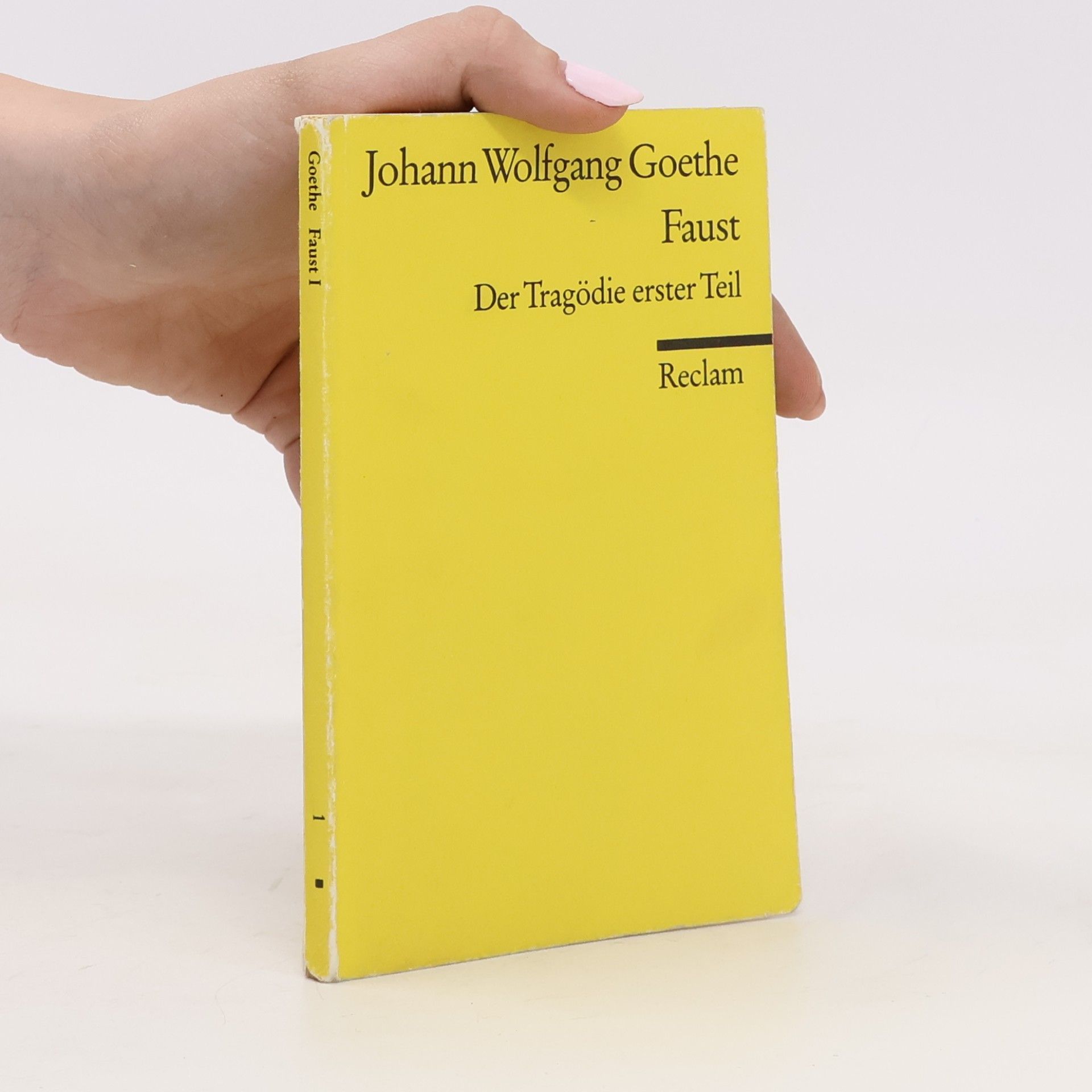 Johann Wolfgang von Goethe Faust : der Tragödie Erster teil