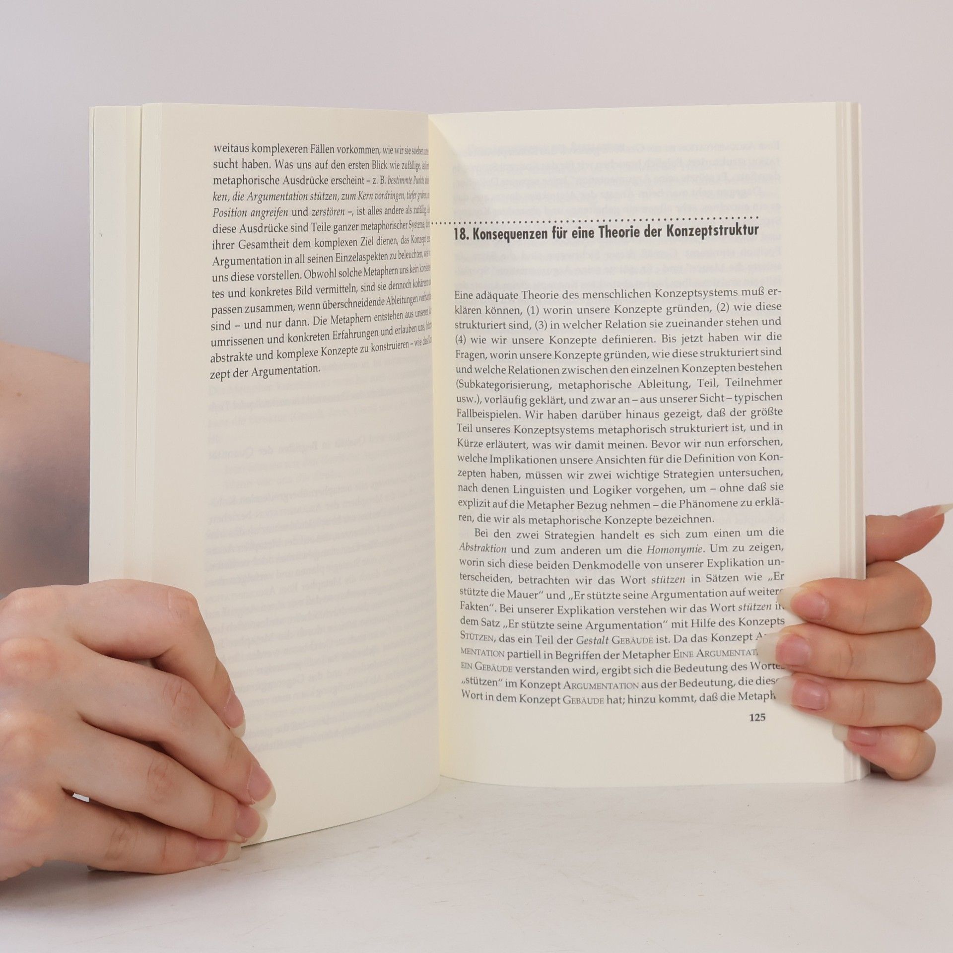 George Lakoff Leben in Metaphern