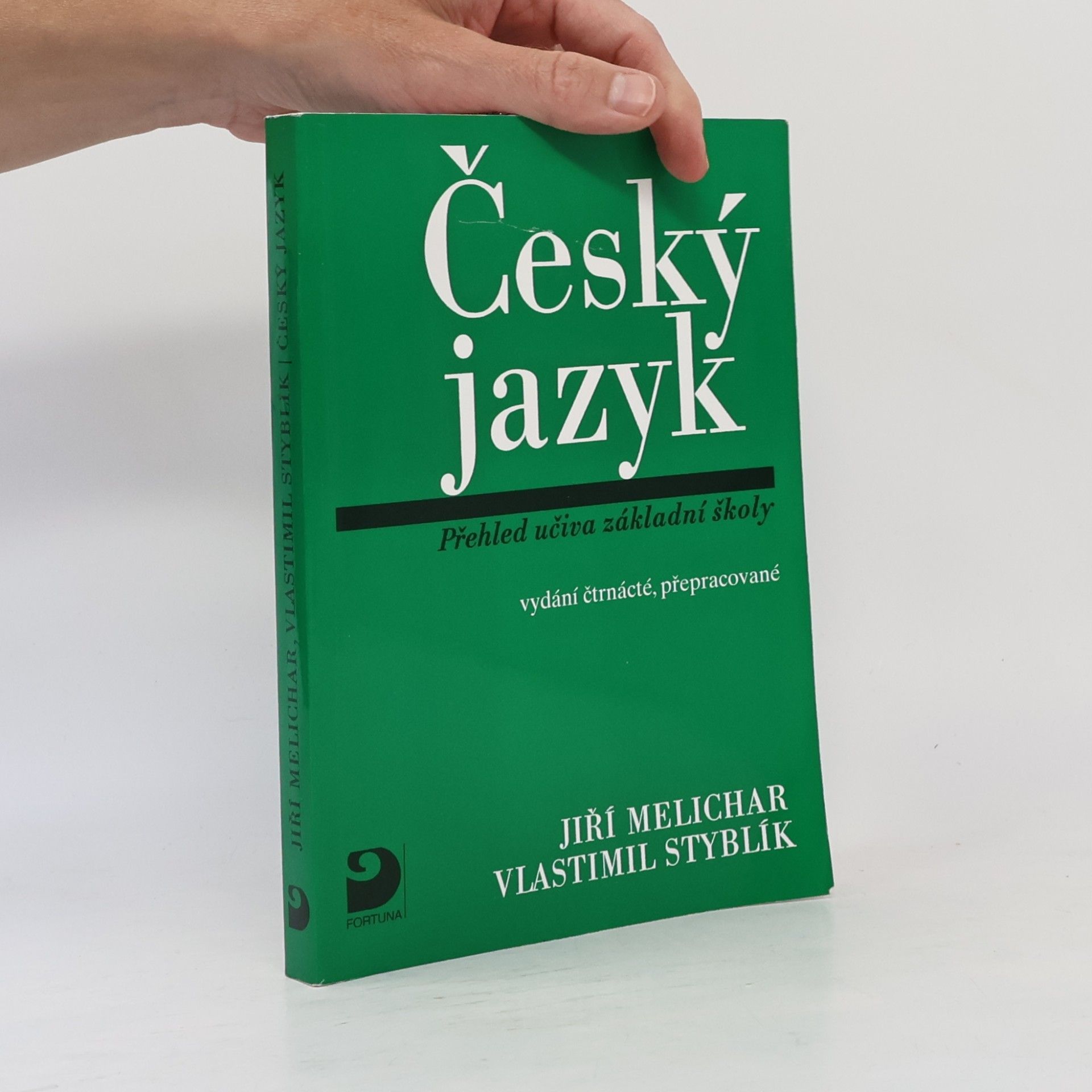Vlastimil Styblík Český jazyk. Přehled učiva základní školy s cvičeními a klíčem