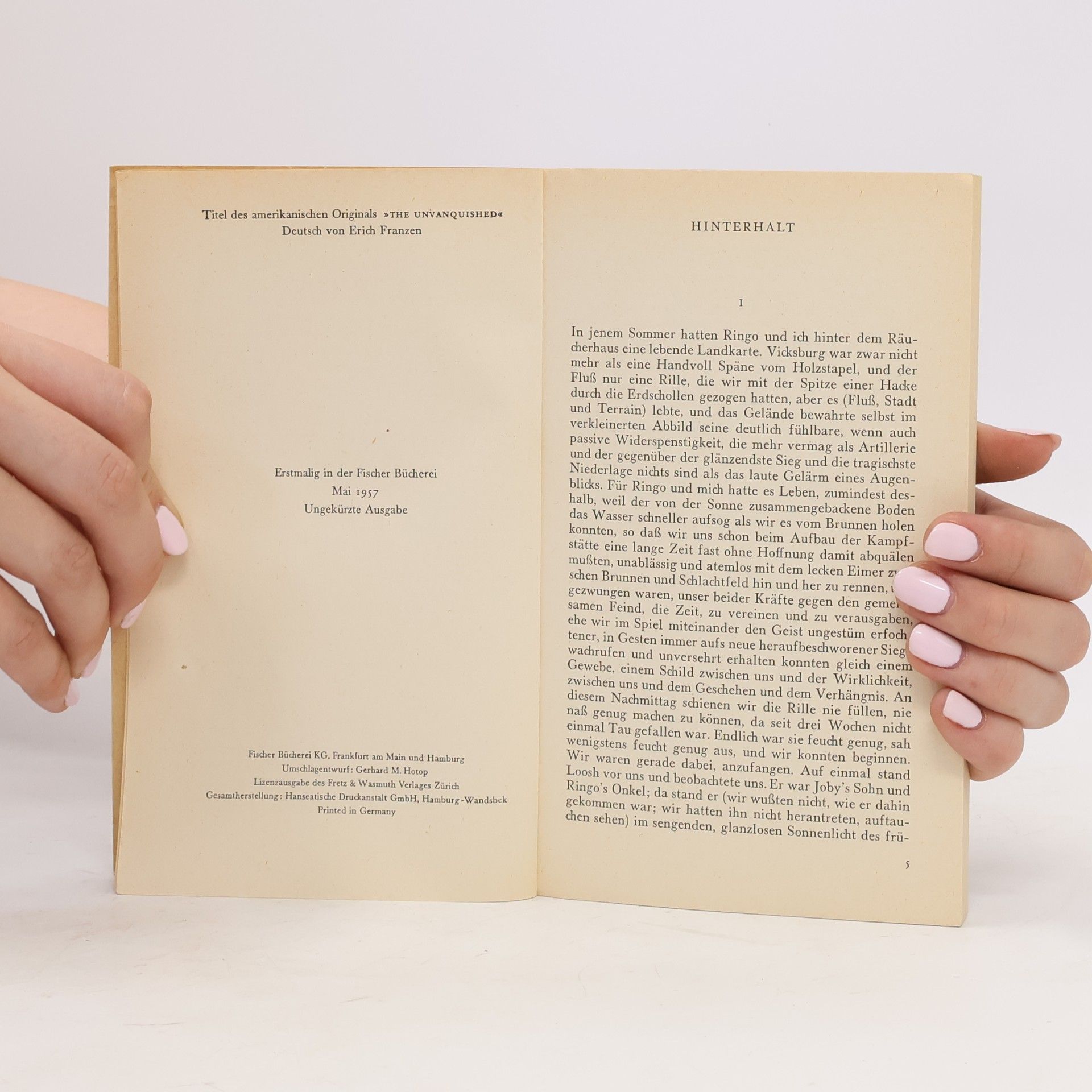 William Faulkner Die Unbesiegten