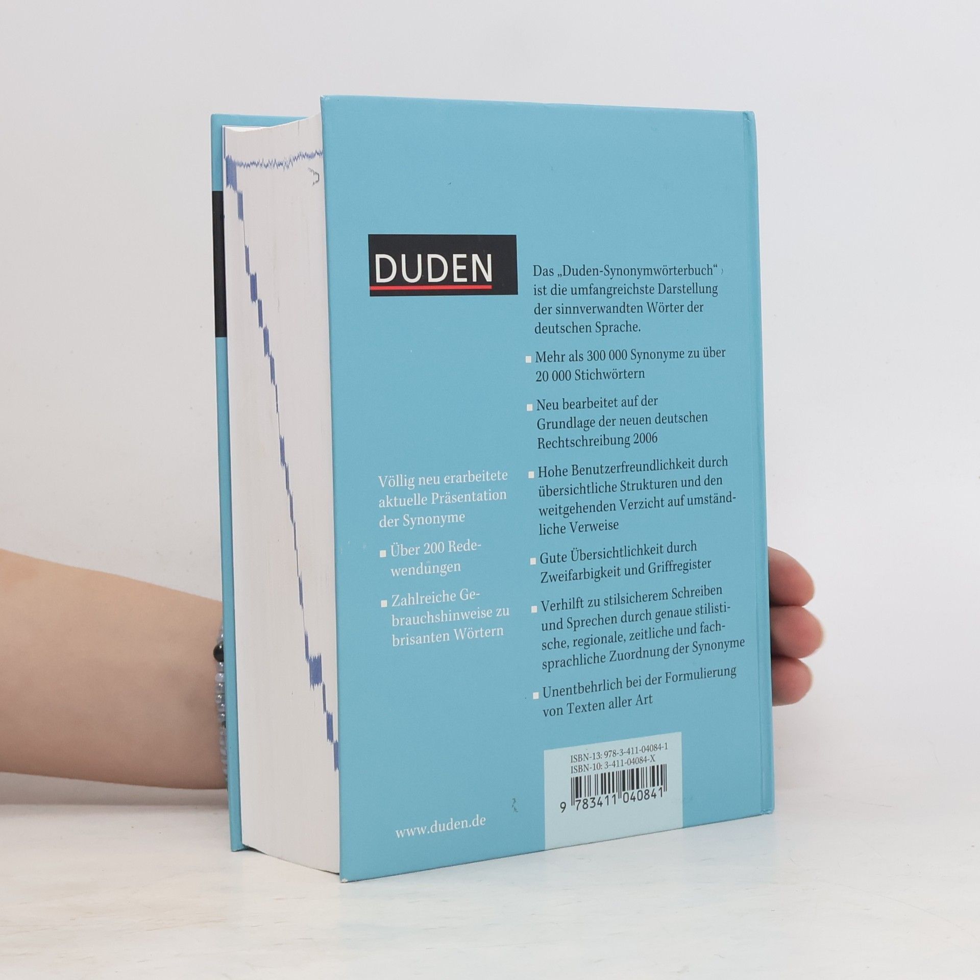 Christine Beil Duden. Band 8, Das Synonymwörterbuch