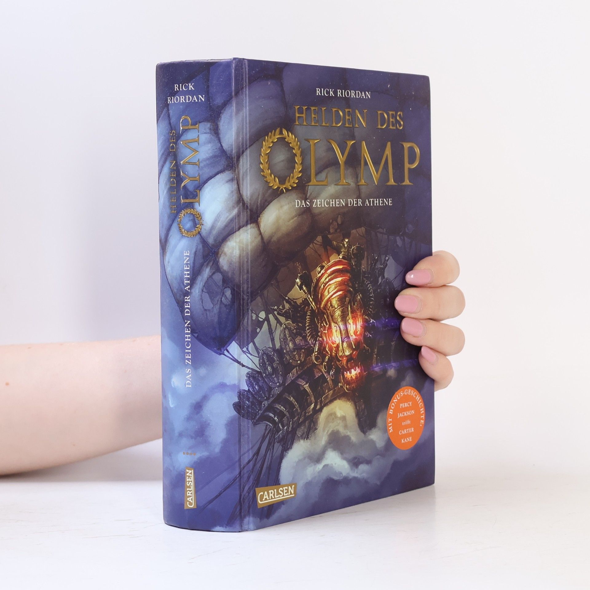 Rick Riordan Helden des Olymp 3: Das Zeichen der Athene