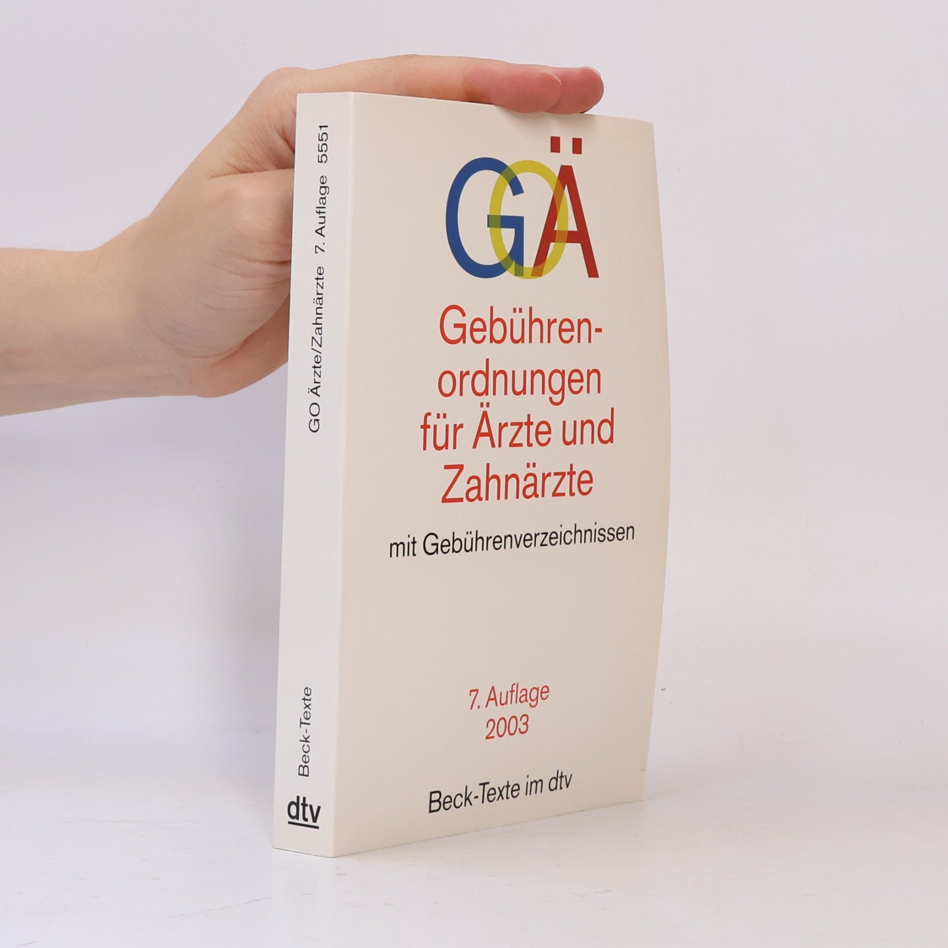 Manfred Lieber Gebührenordnungen für Ärzte und Zahnärzte