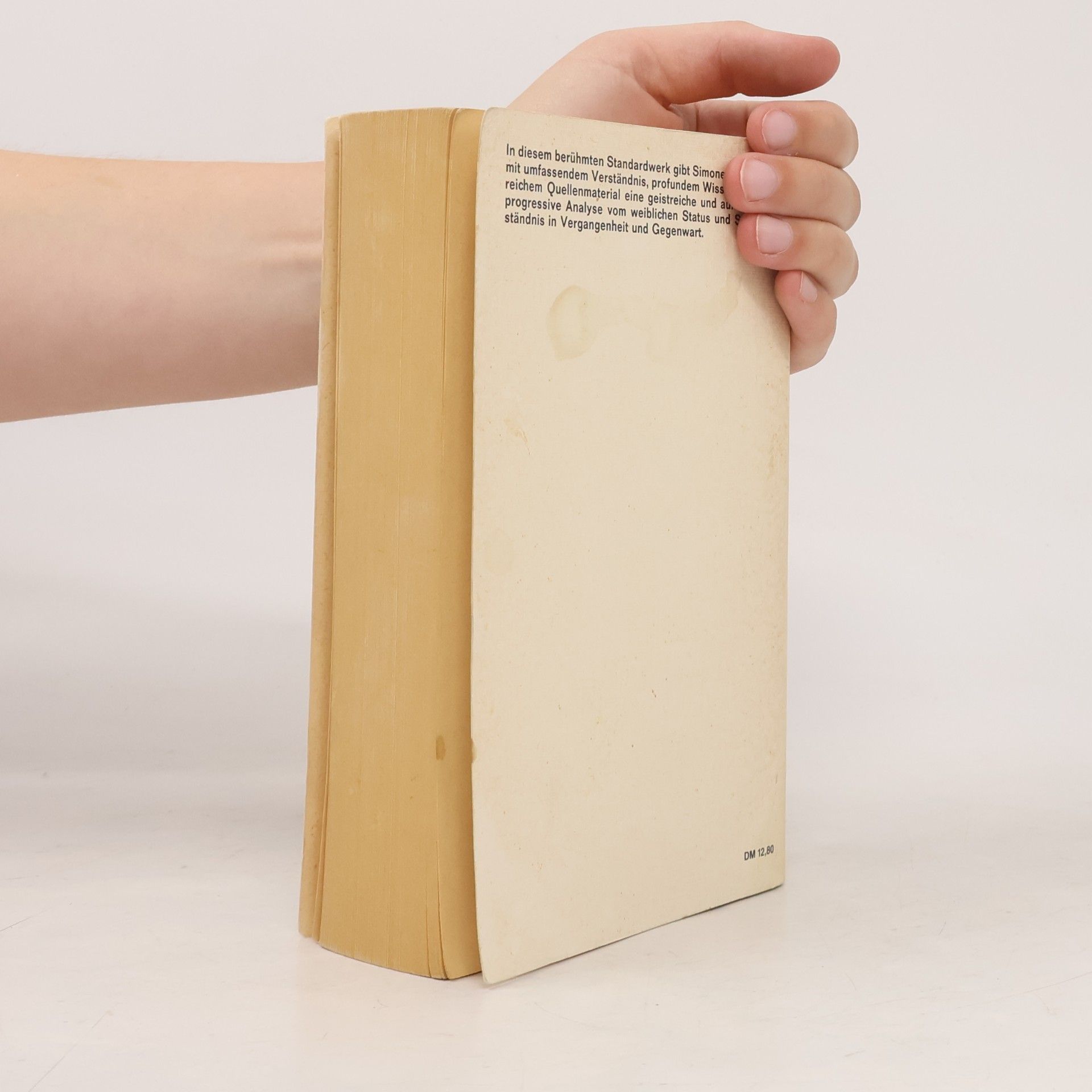 Simone Beauvoir Das andere Geschlecht