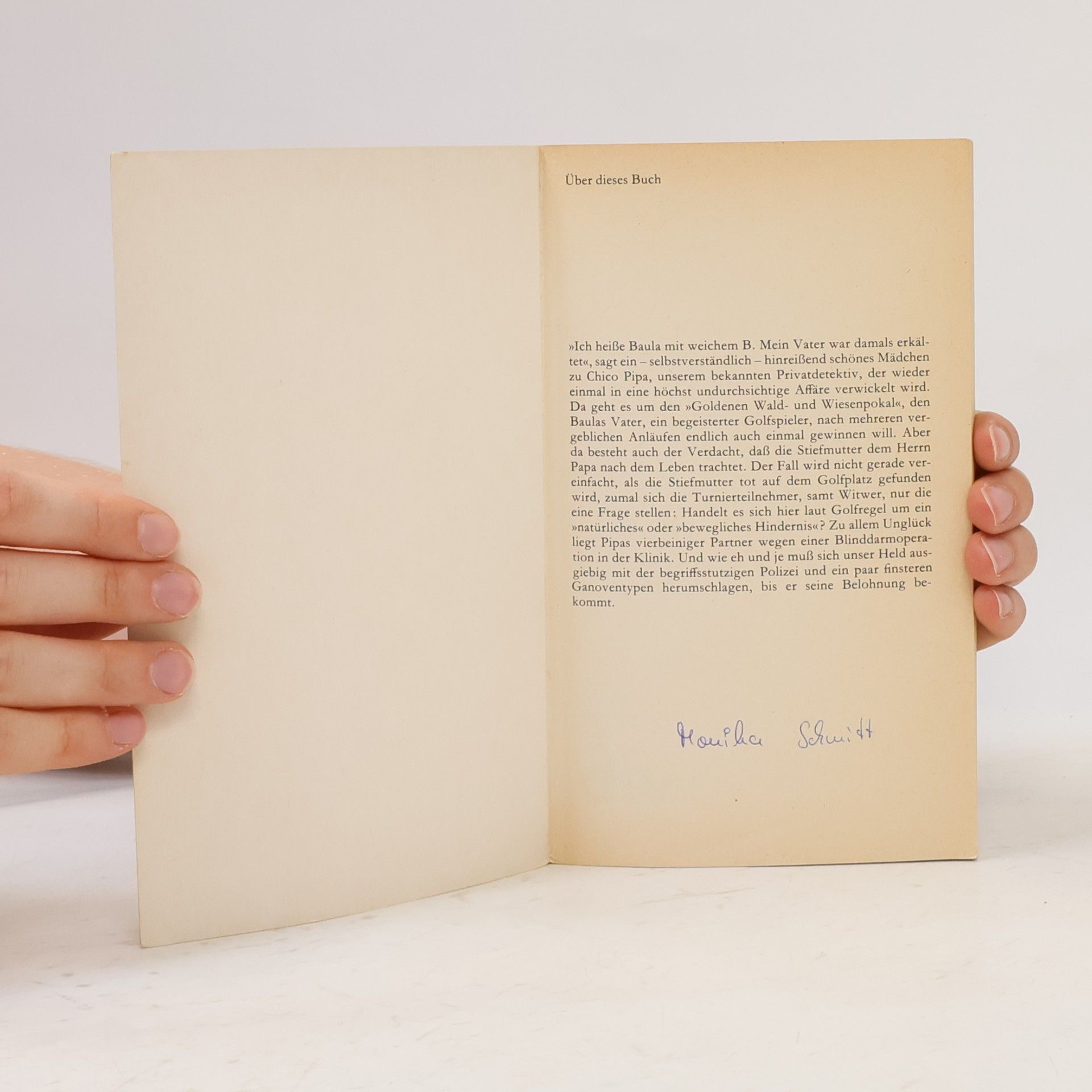 Carlo Manzoni Jetzt regnet's Ohrfeigen