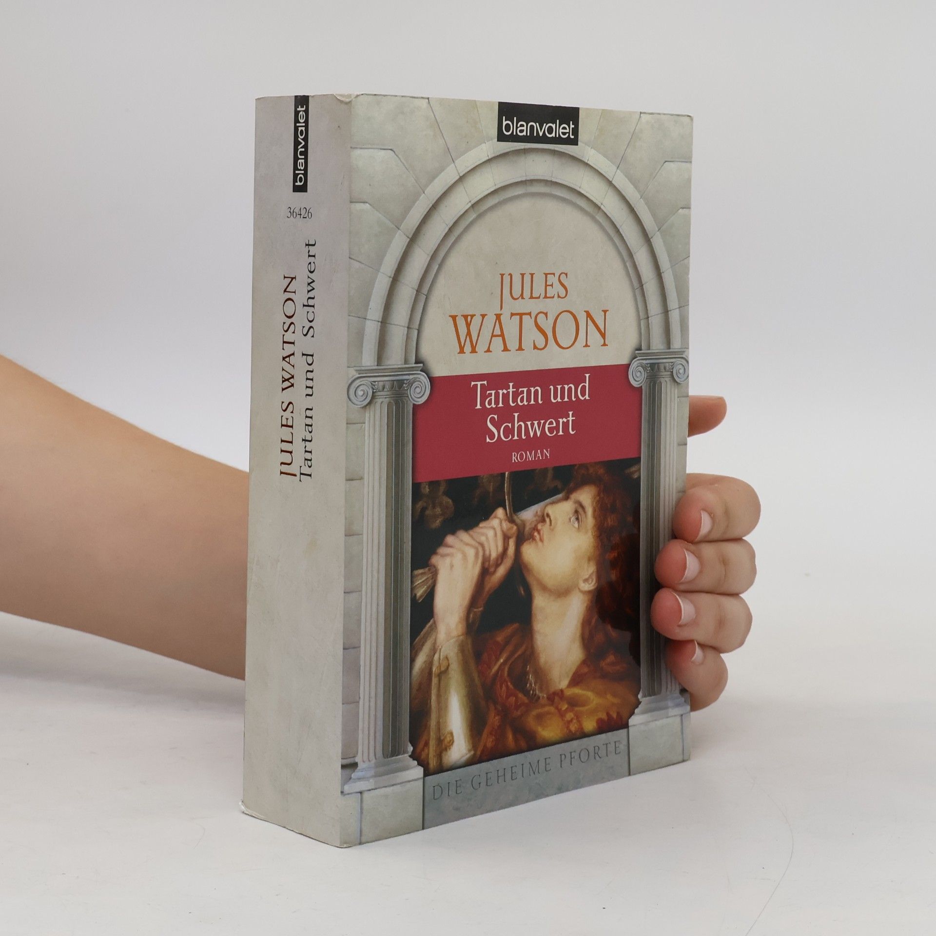 Jules Watson Tartan und Schwert