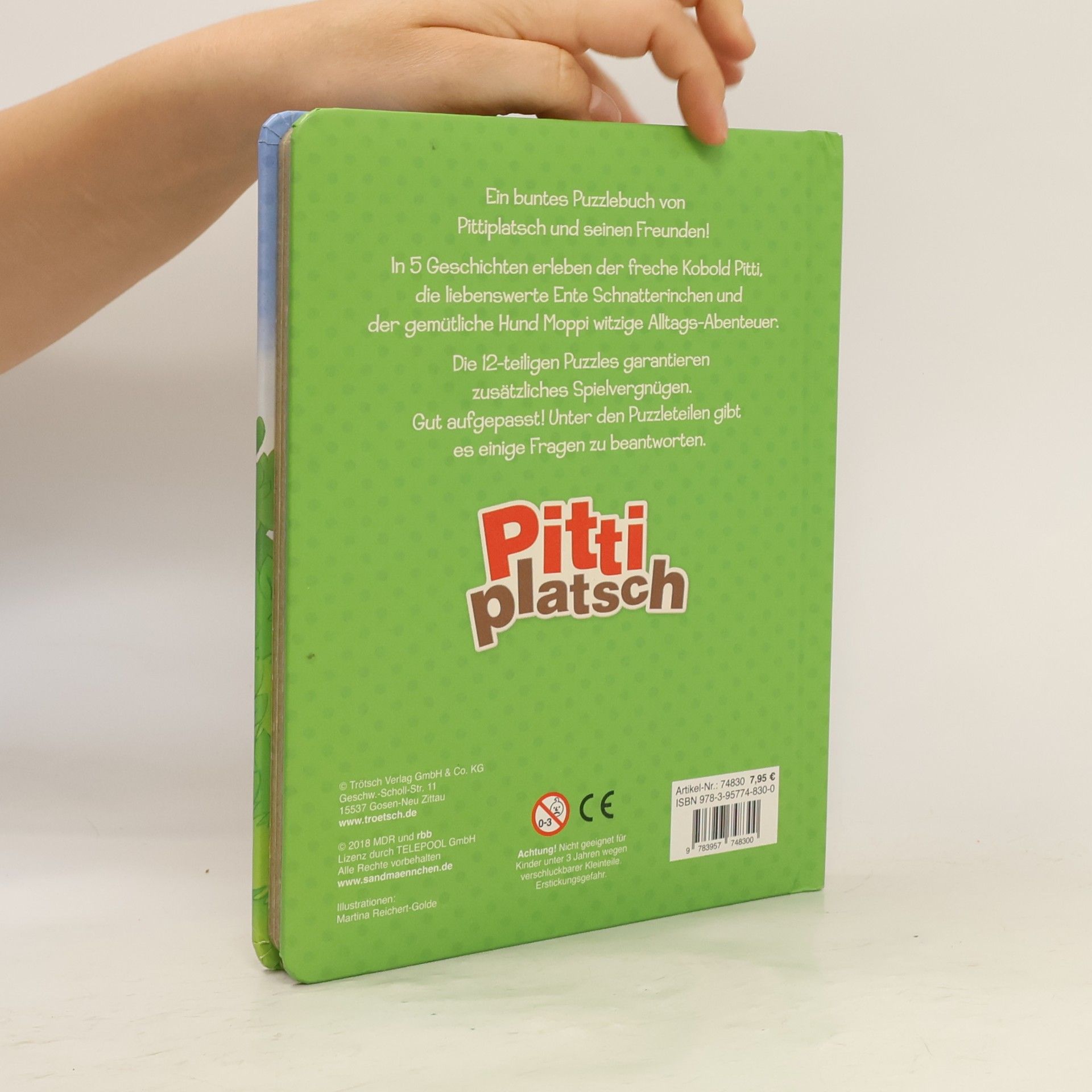 Puzzlebuch Pittiplatsch
