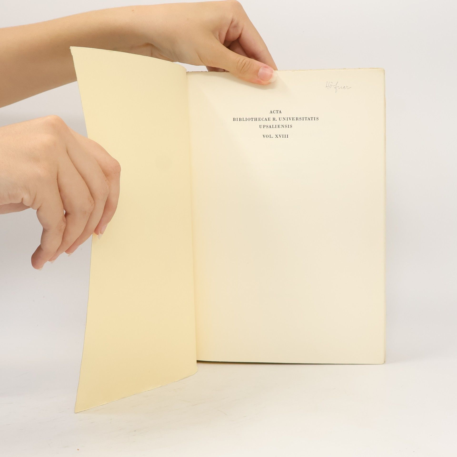 Oscar Löfgren Katalog über die äthiopischen Handschriften in der Universitätsbibliothek Uppsala