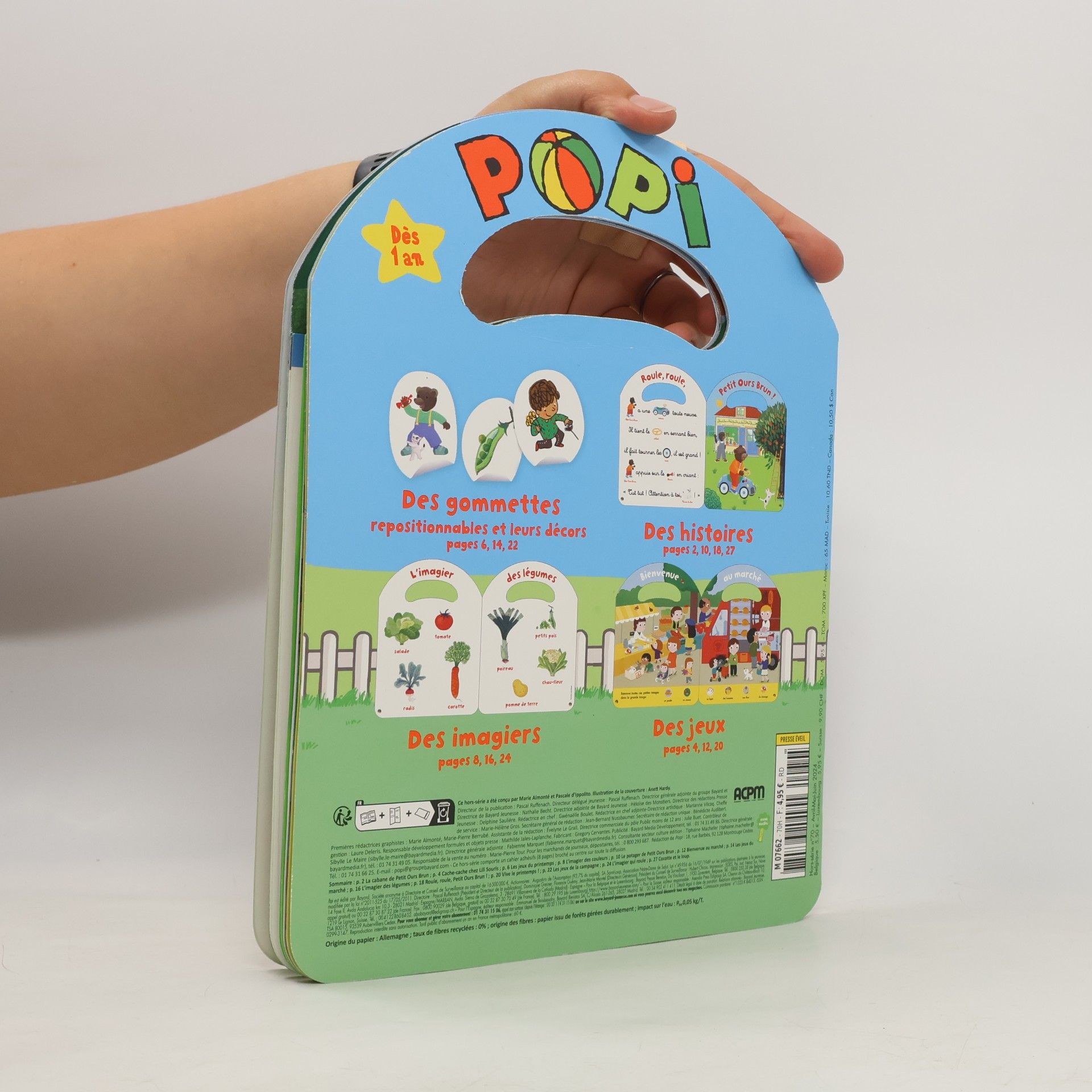 Collectif d'auteurs Popi. Mes premières gommettes