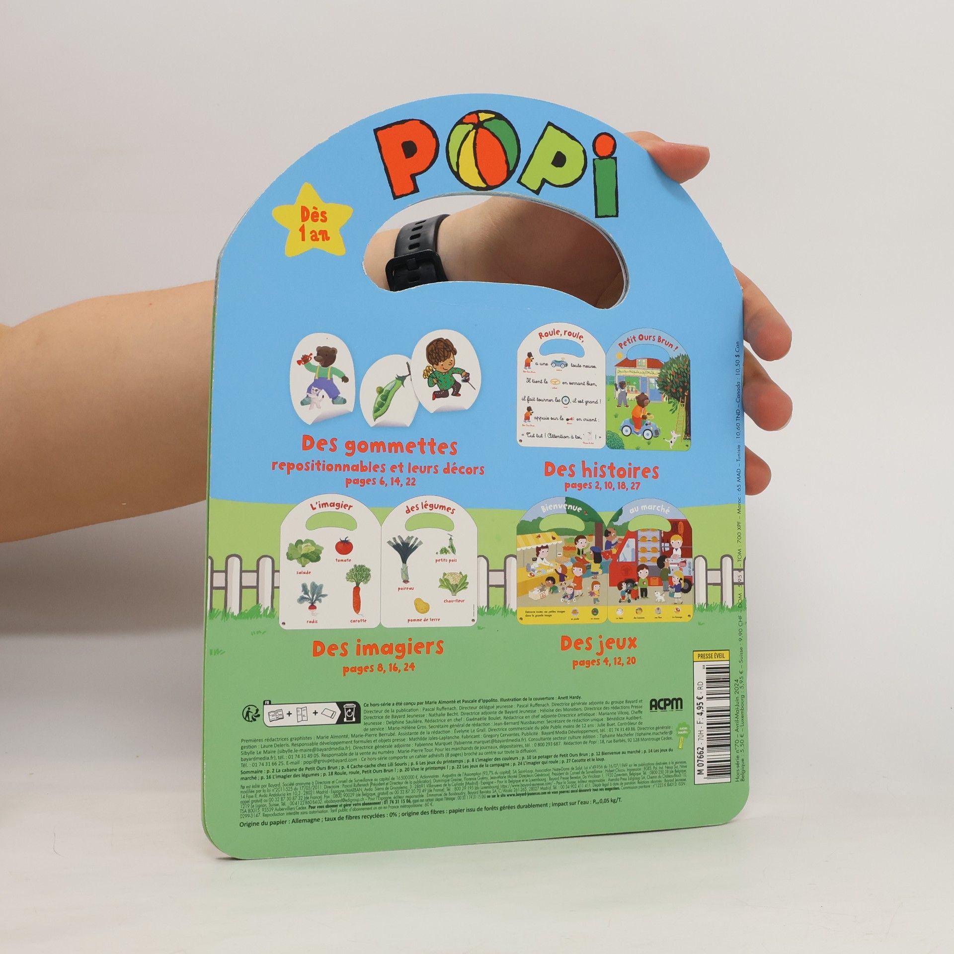 Collectif d'auteurs Popi. Mes premières gommettes