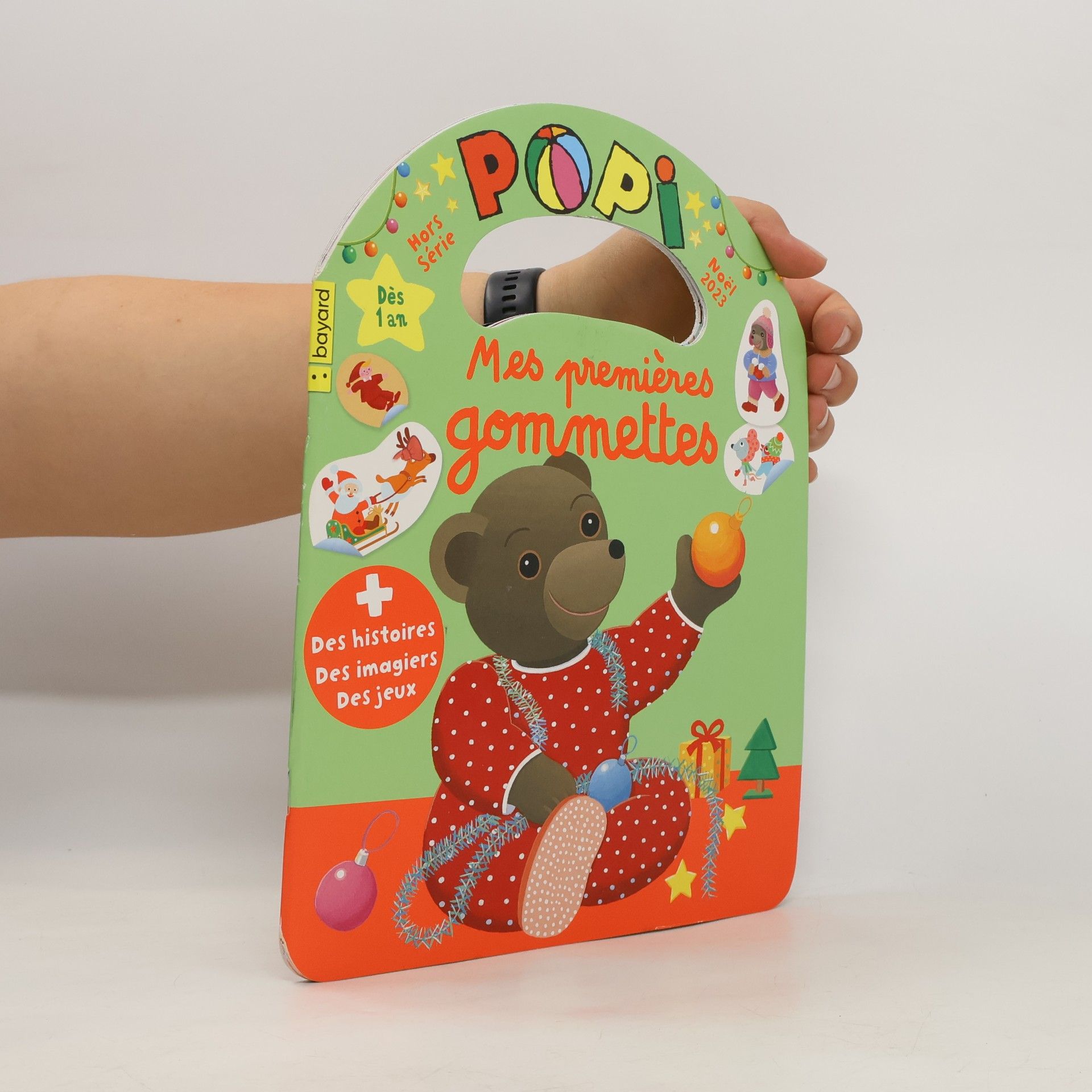 Collectif d'auteurs Popi. Mes premières gommettes. Noël 2023
