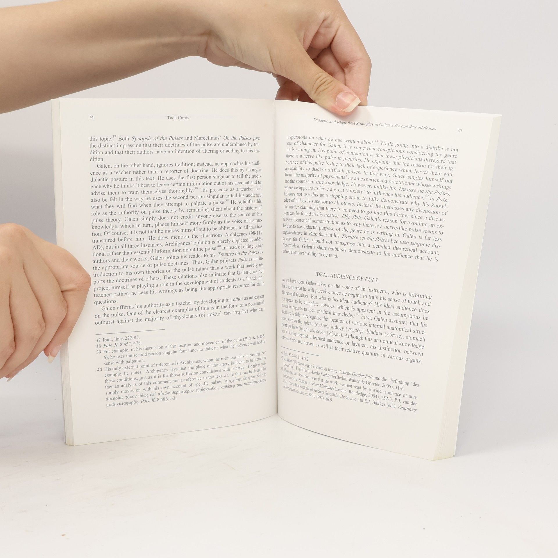 Liba Taub AKAN-Einzelschriften: Authorial Voices in Greco-Roman Technical Writing