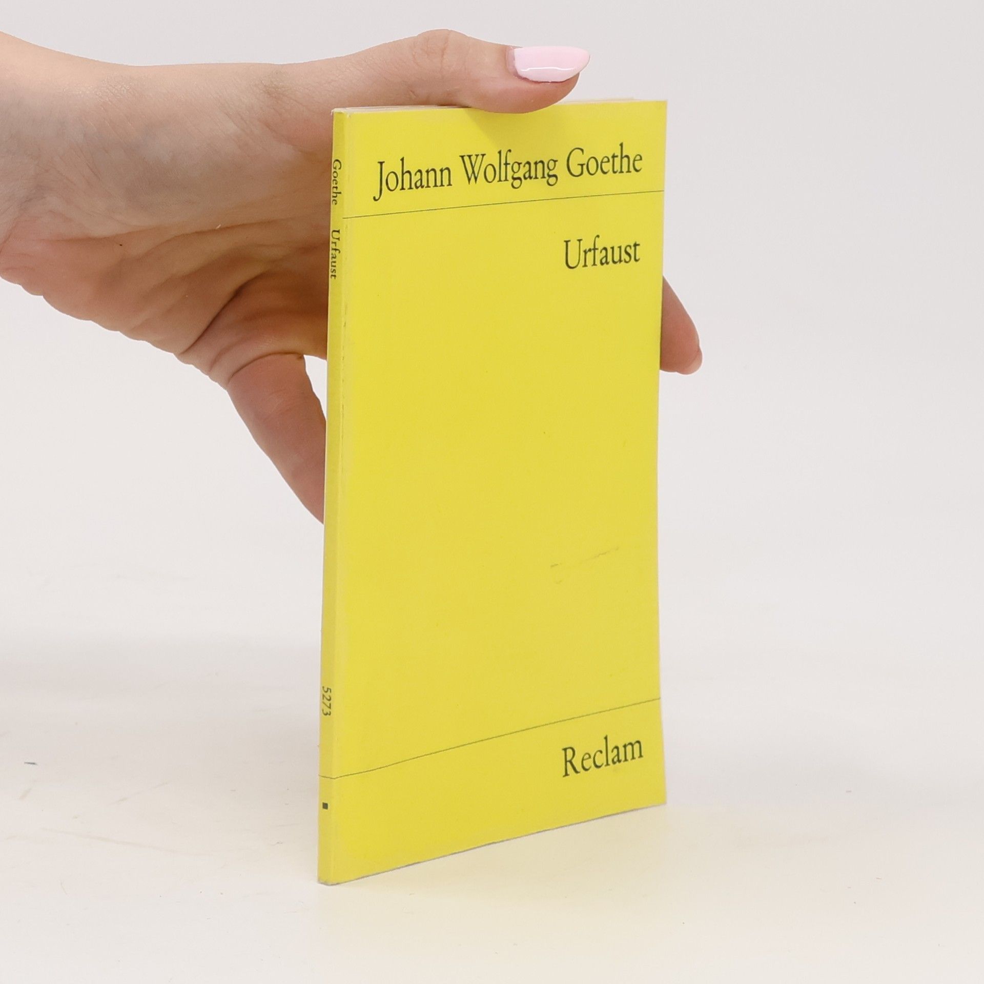 Johann Wolfgang von Goethe Urfaust
