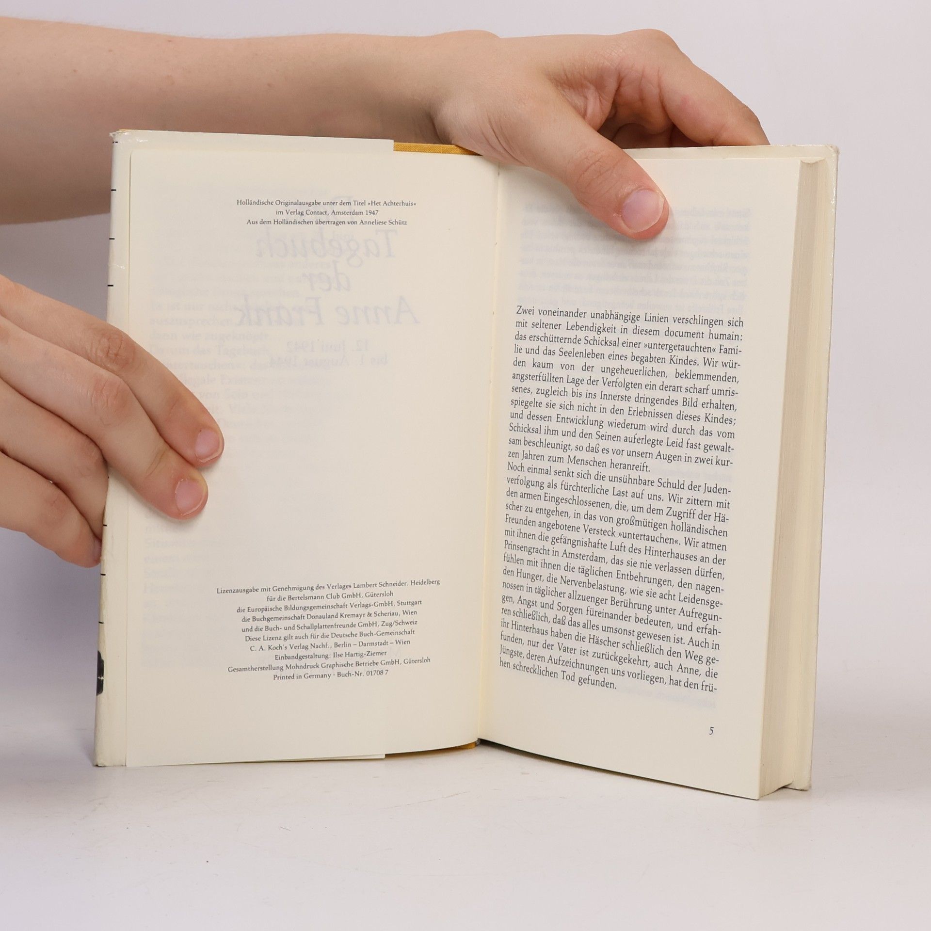 Anne Frank Das Tagebuch der Anne Frank