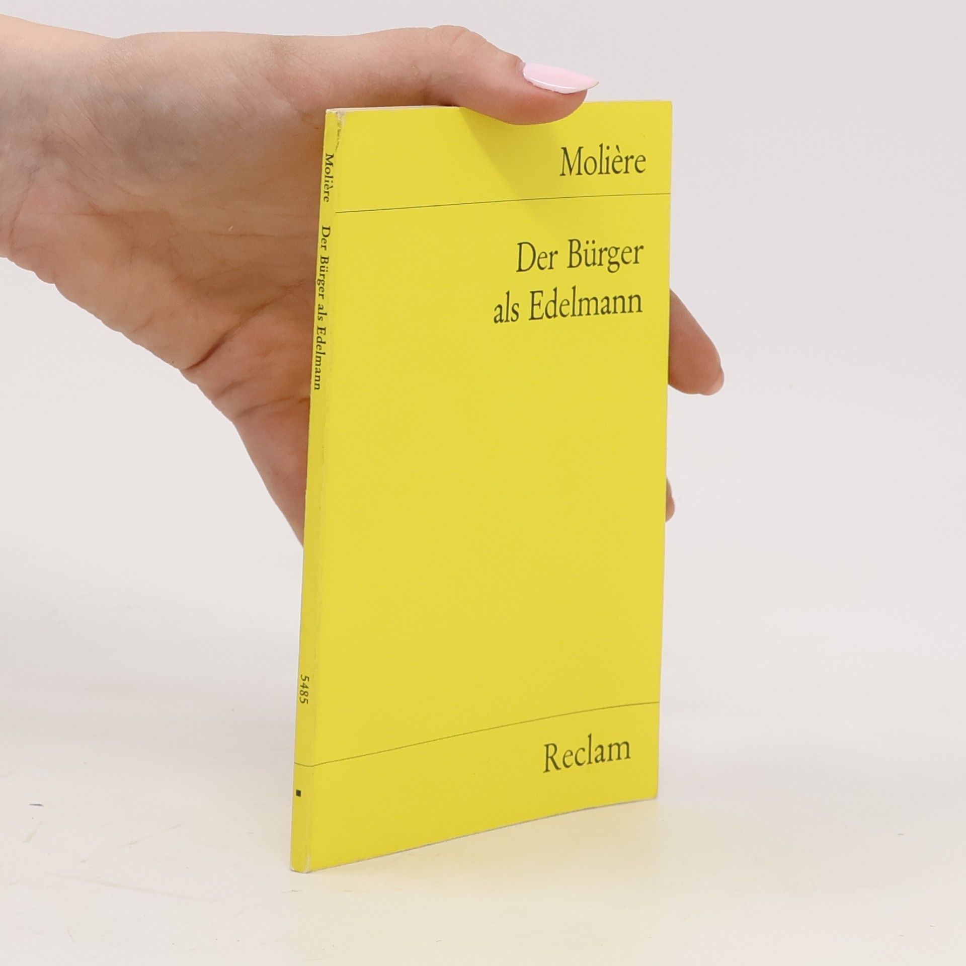Molière Der Bürger als Edelmann