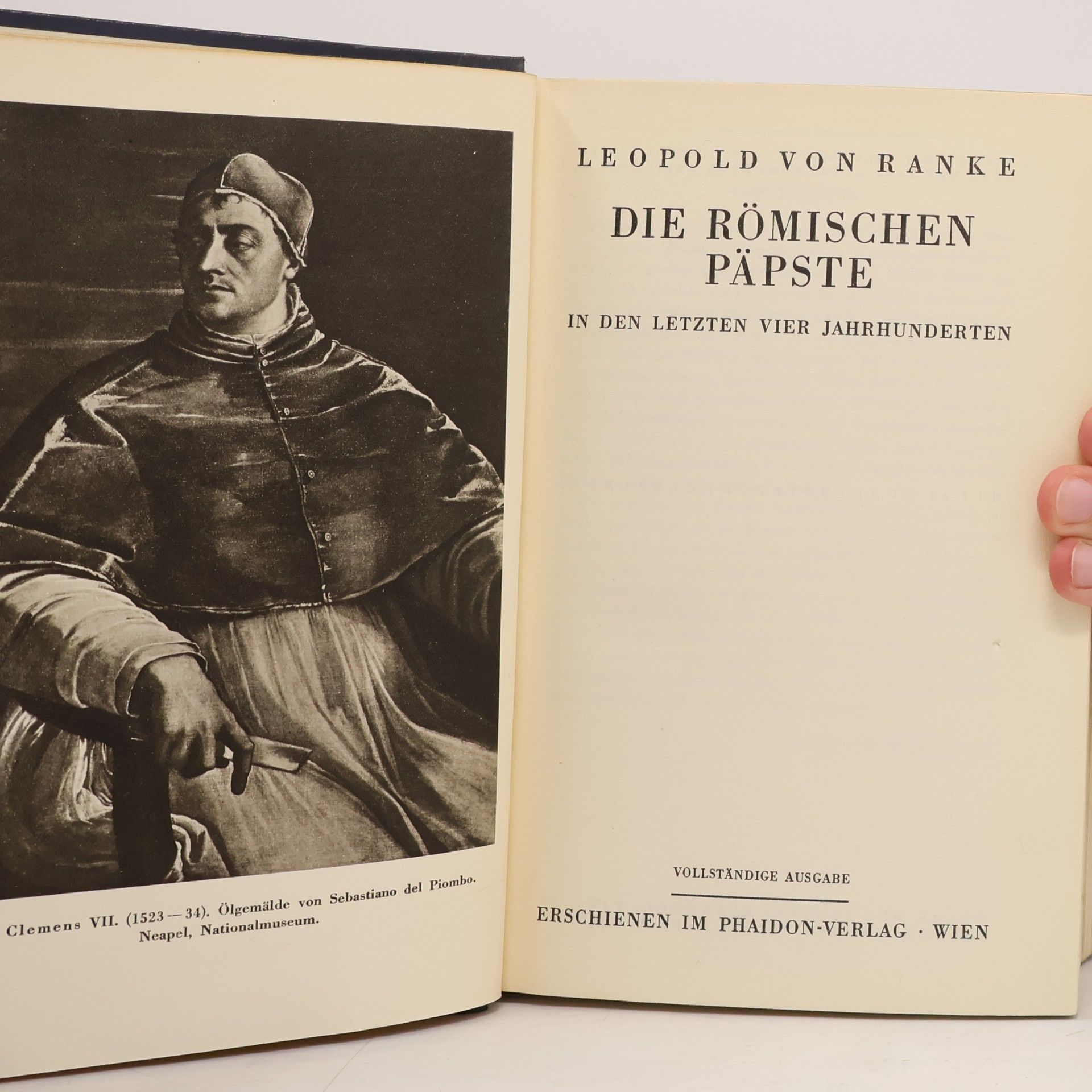 Leopold von Ranke Die Päpste