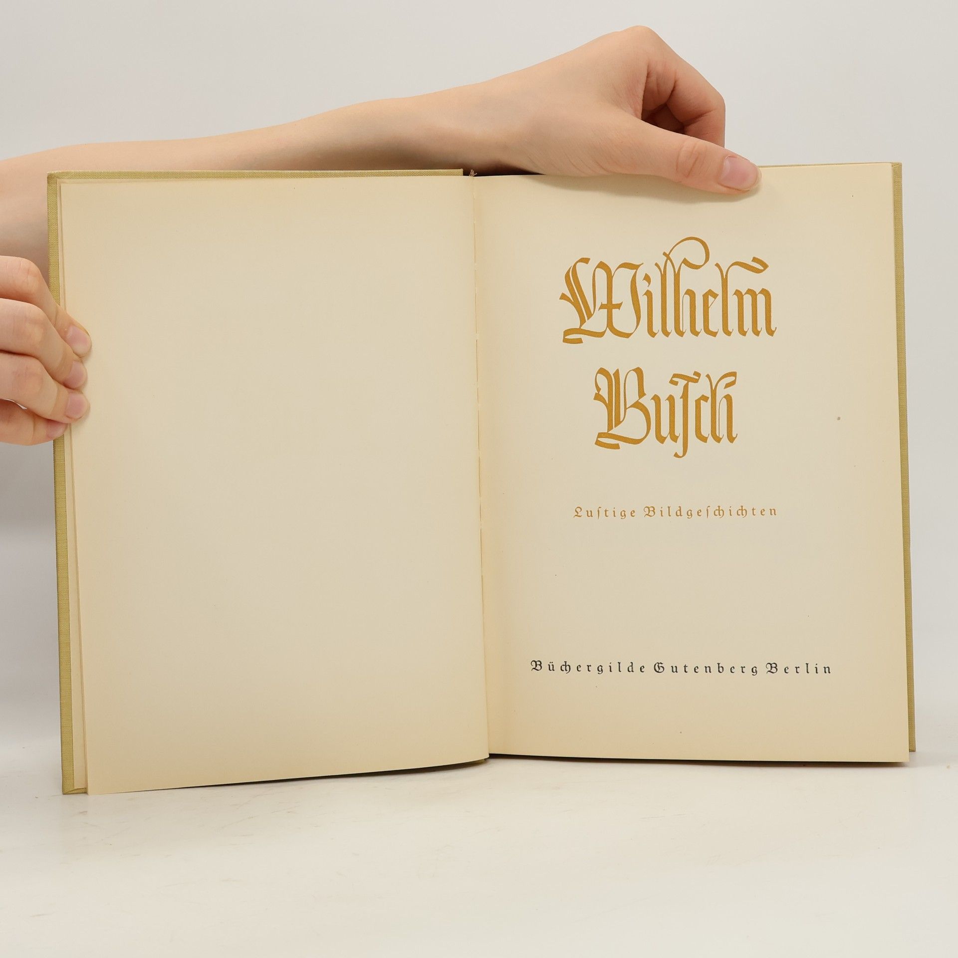 Wilhelm Busch Lustige Bildeschichten