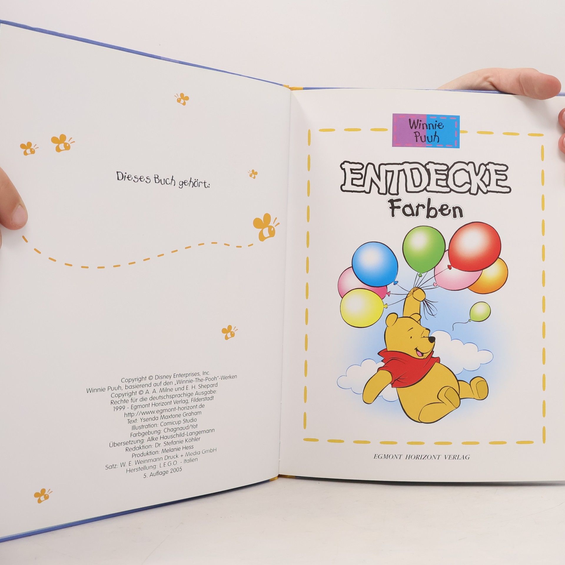 Autorenkollektiv Winnie Puuh. Entdecke Farben