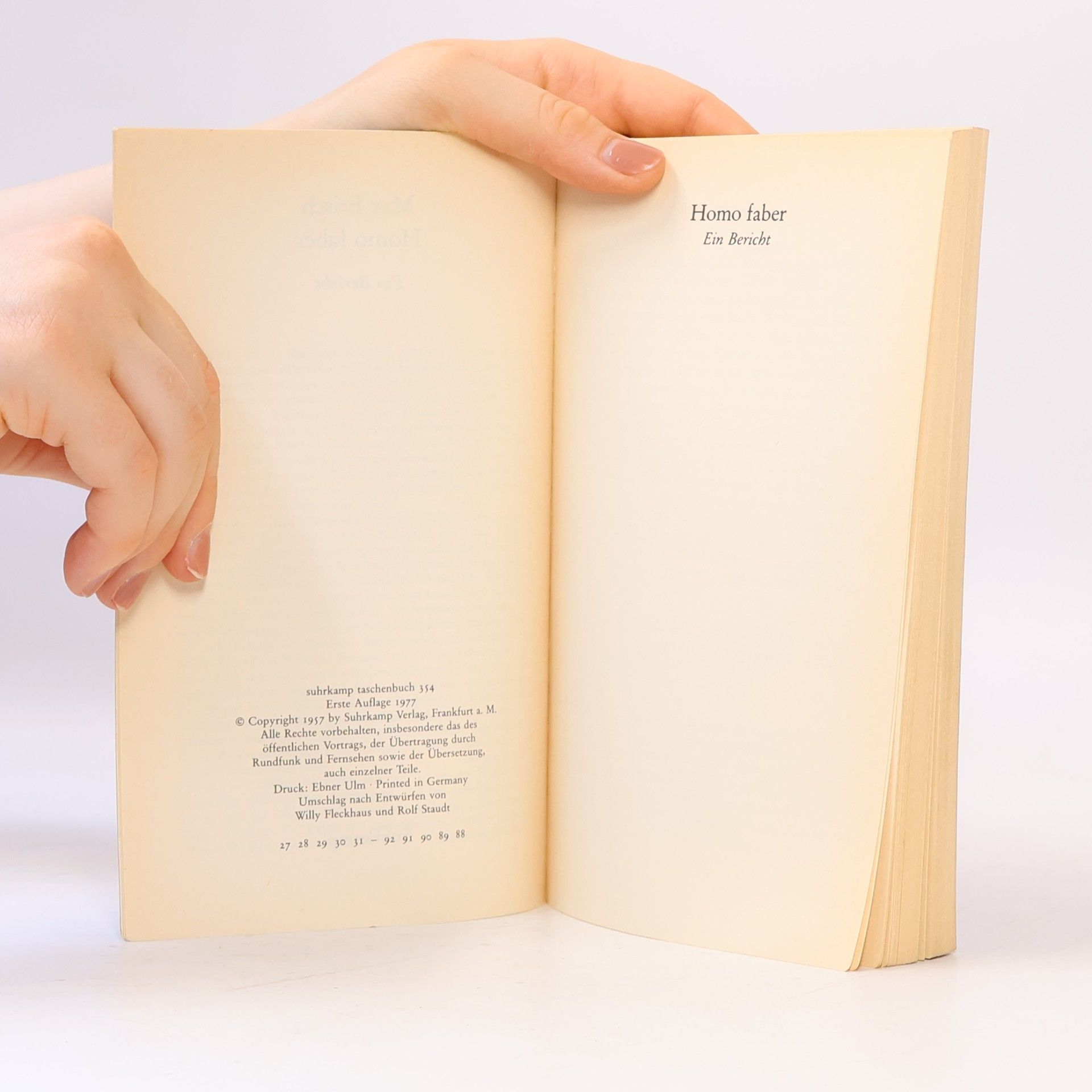 Max Frisch Homo faber