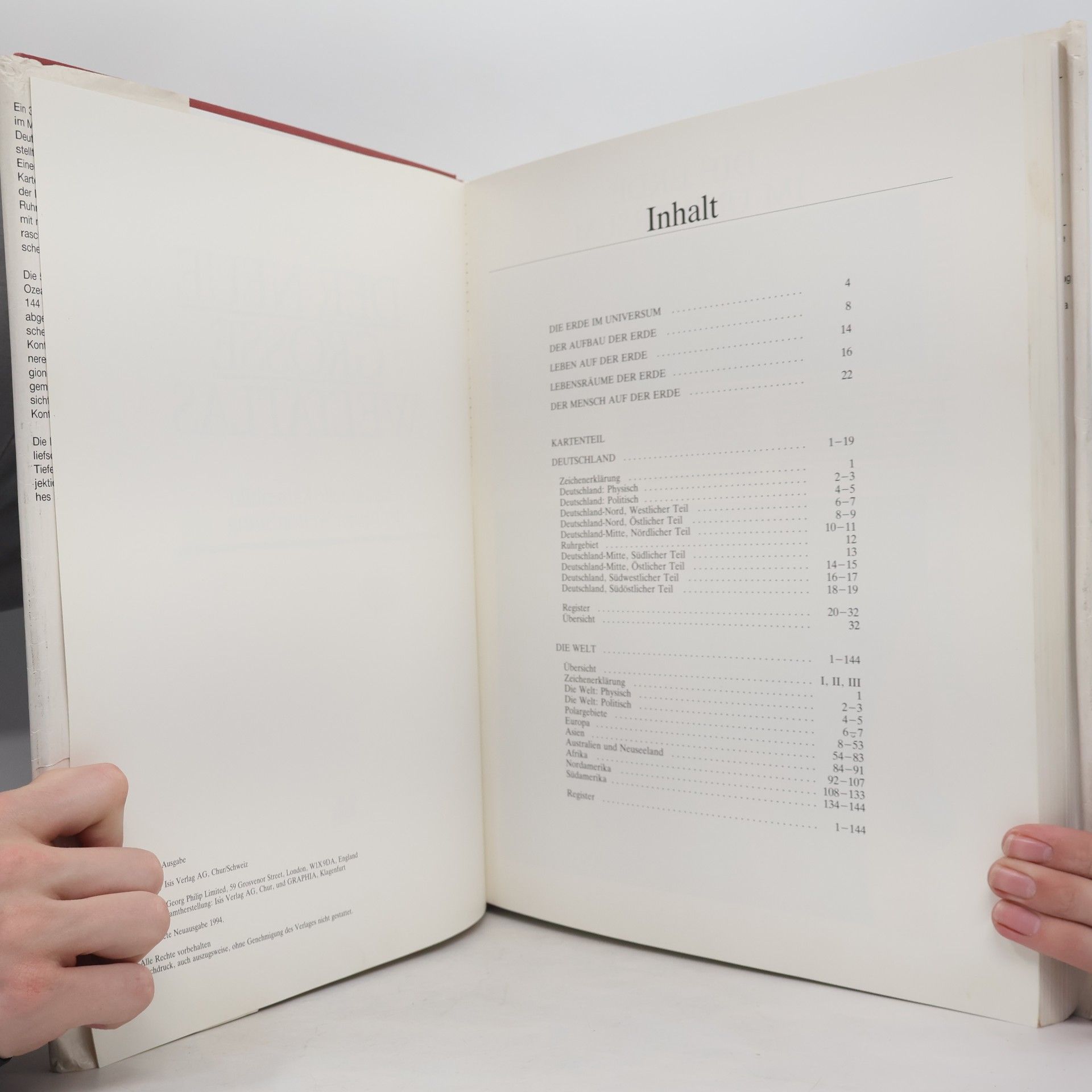Various authors Der Neue Grosse Weltatlas